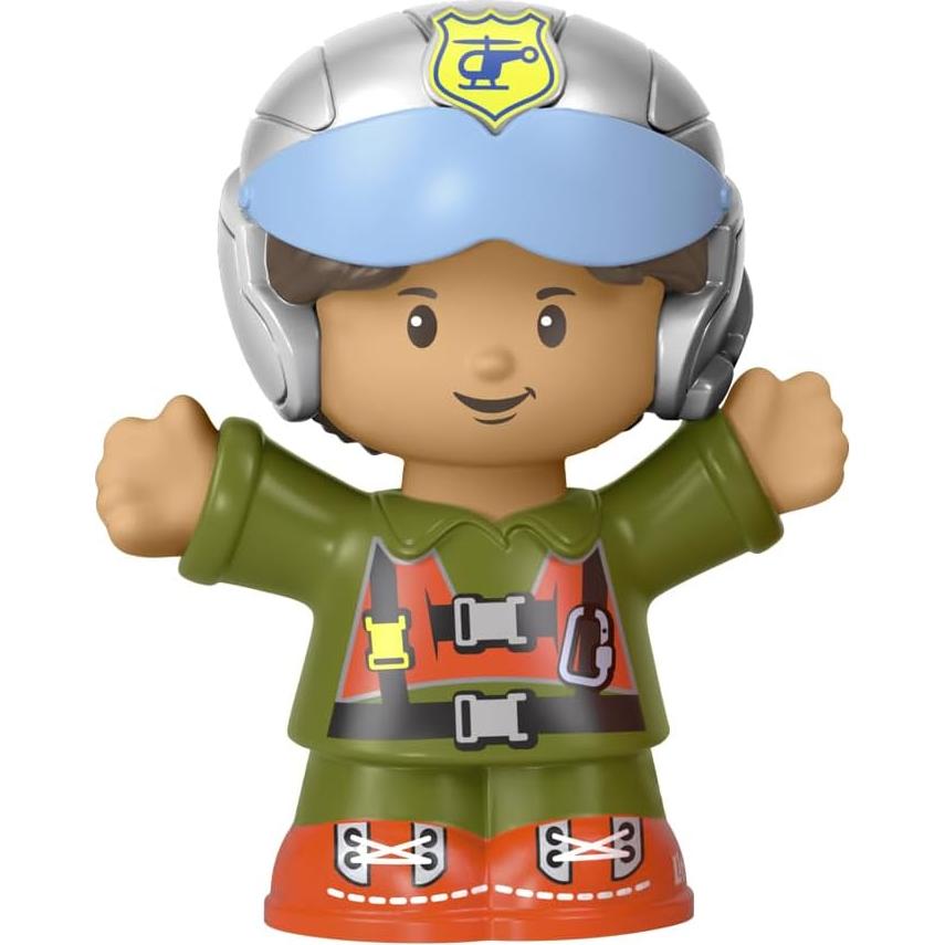Figura de Piloto de Helicóptero Fisher-Price GTT72 Repuesto