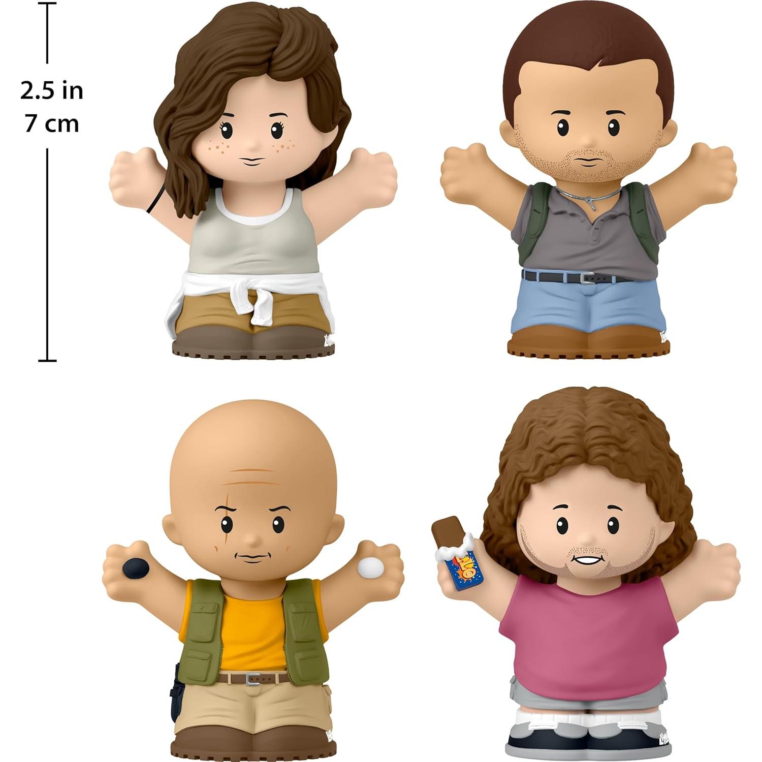 Conjunto de Figuras Coleccionables Fisher-Price LOST 20 Aniversario