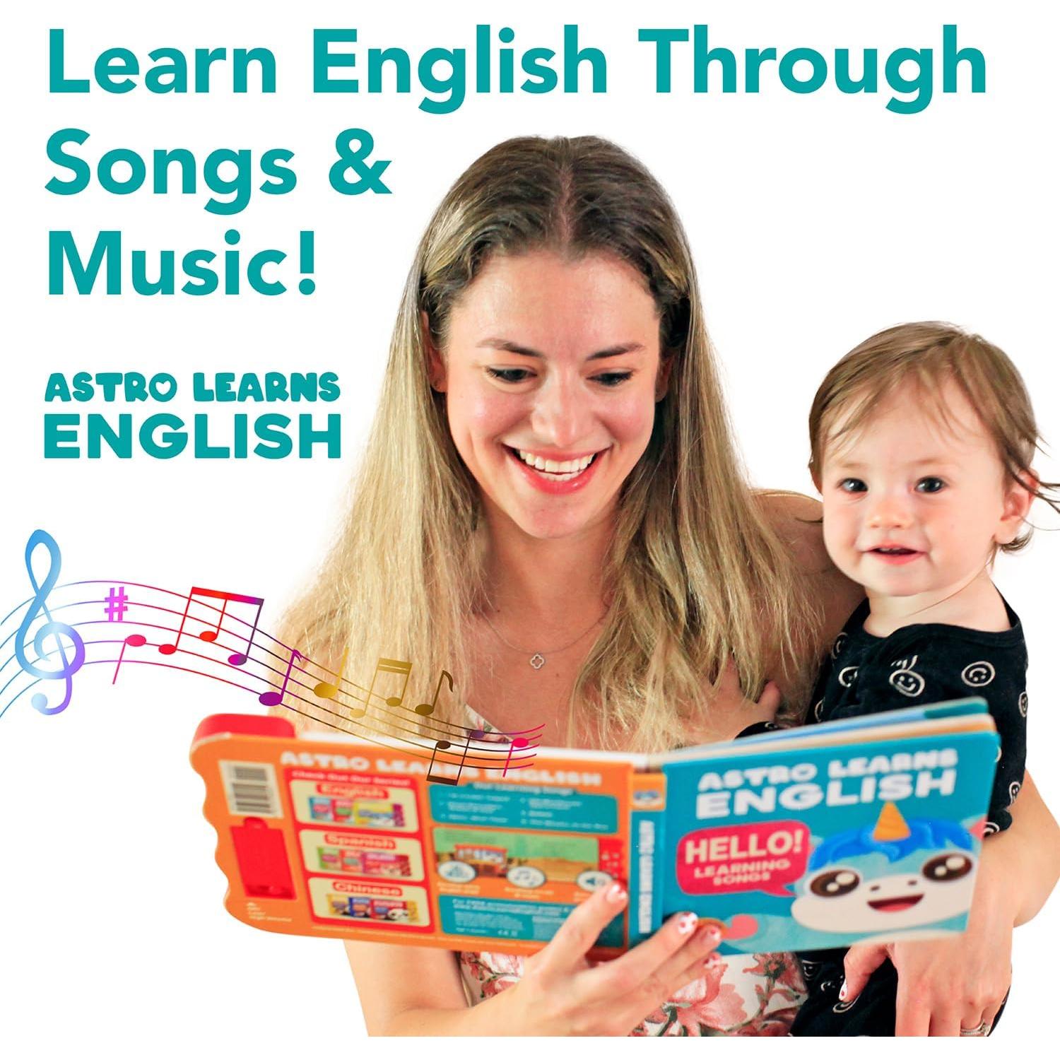 Libro Musical Interactivo Happy Little Bear Cub - Canciones para Niños 1-3 Años