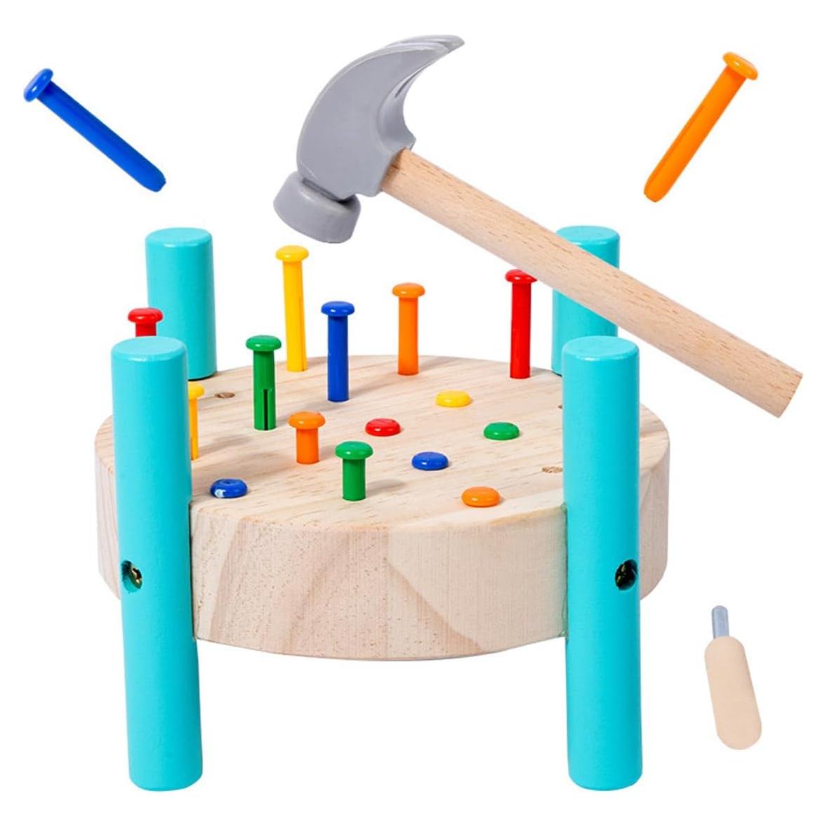 Banco de Trabajo de Madera Shenzhenshi 17.78x17.78 cm Juguete Educativo