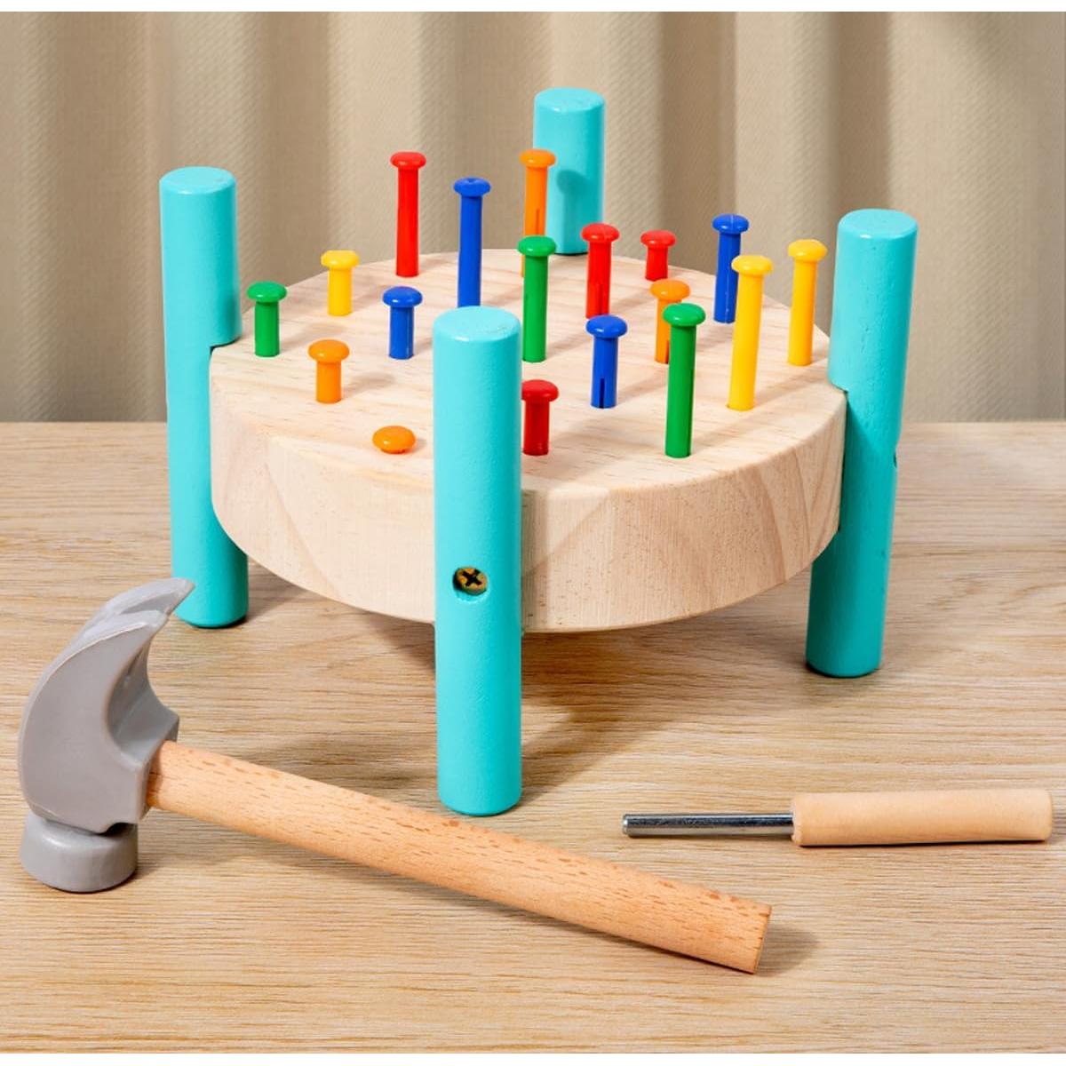 Banco de Trabajo de Madera Shenzhenshi 17.78x17.78 cm Juguete Educativo