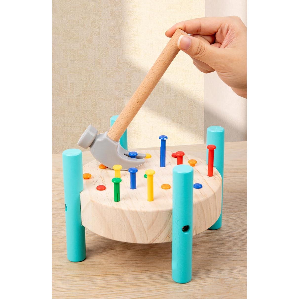 Banco de Trabajo de Madera Shenzhenshi 17.78x17.78 cm Juguete Educativo