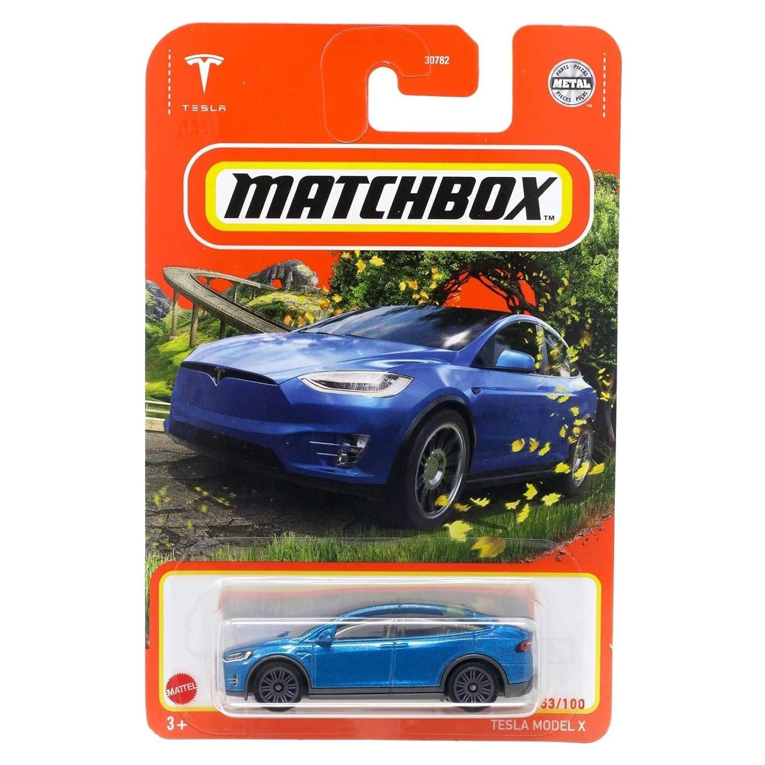 Auto de Juguete Matchbox Tesla Model X 8.89cm