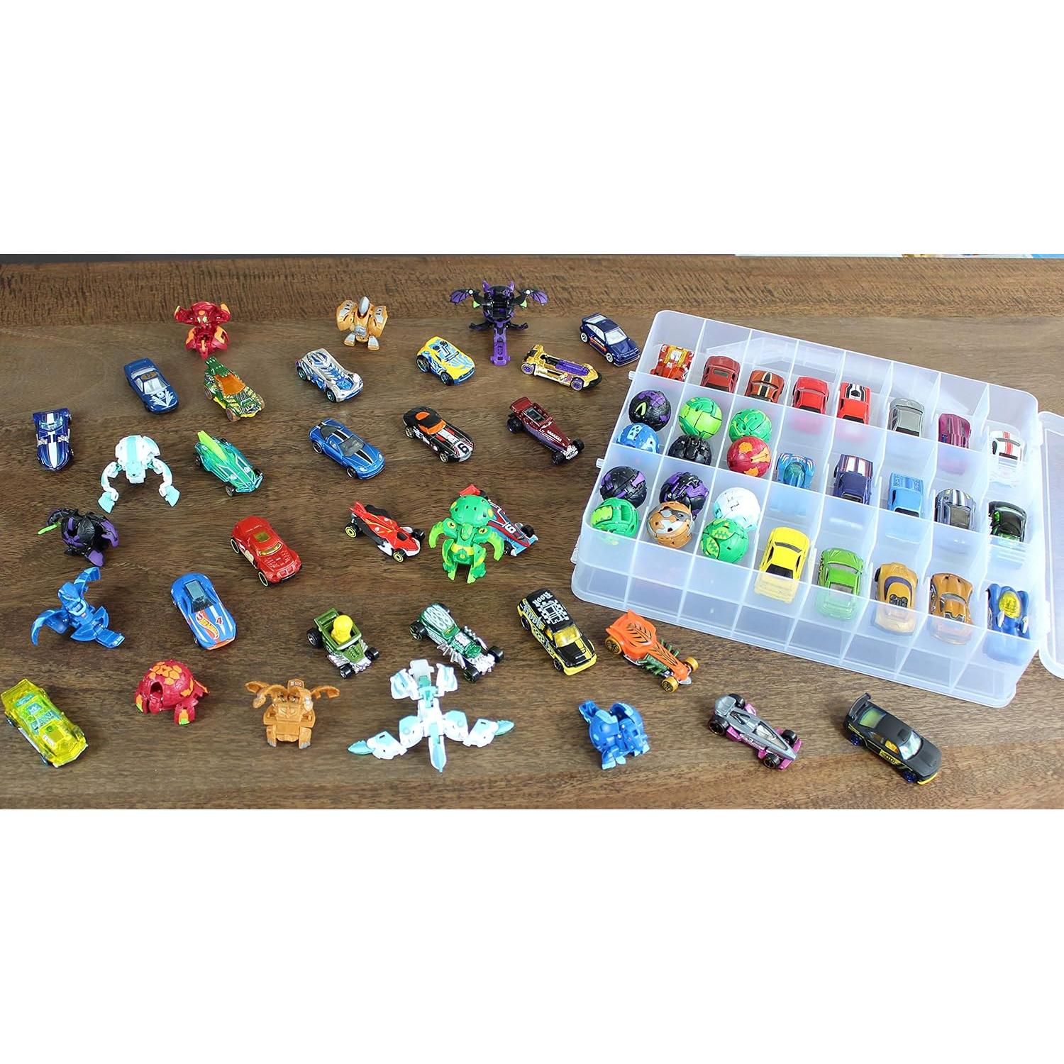 Estuche organizador de coches de juguete Bins & Things 24 compartimentos