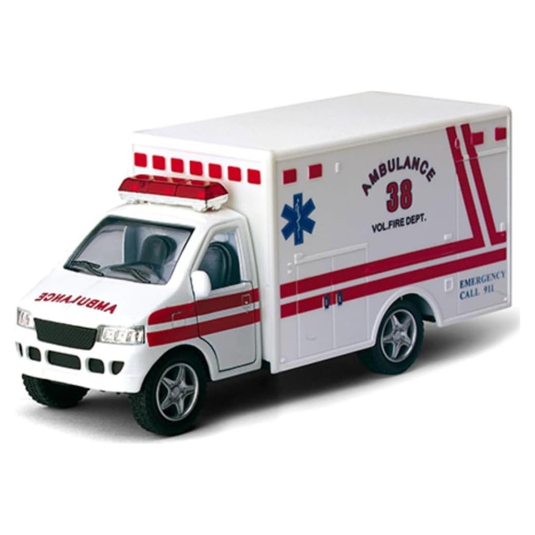 Ambulancia de Juguete KiNSMART 12.7 cm Metal Retroceso