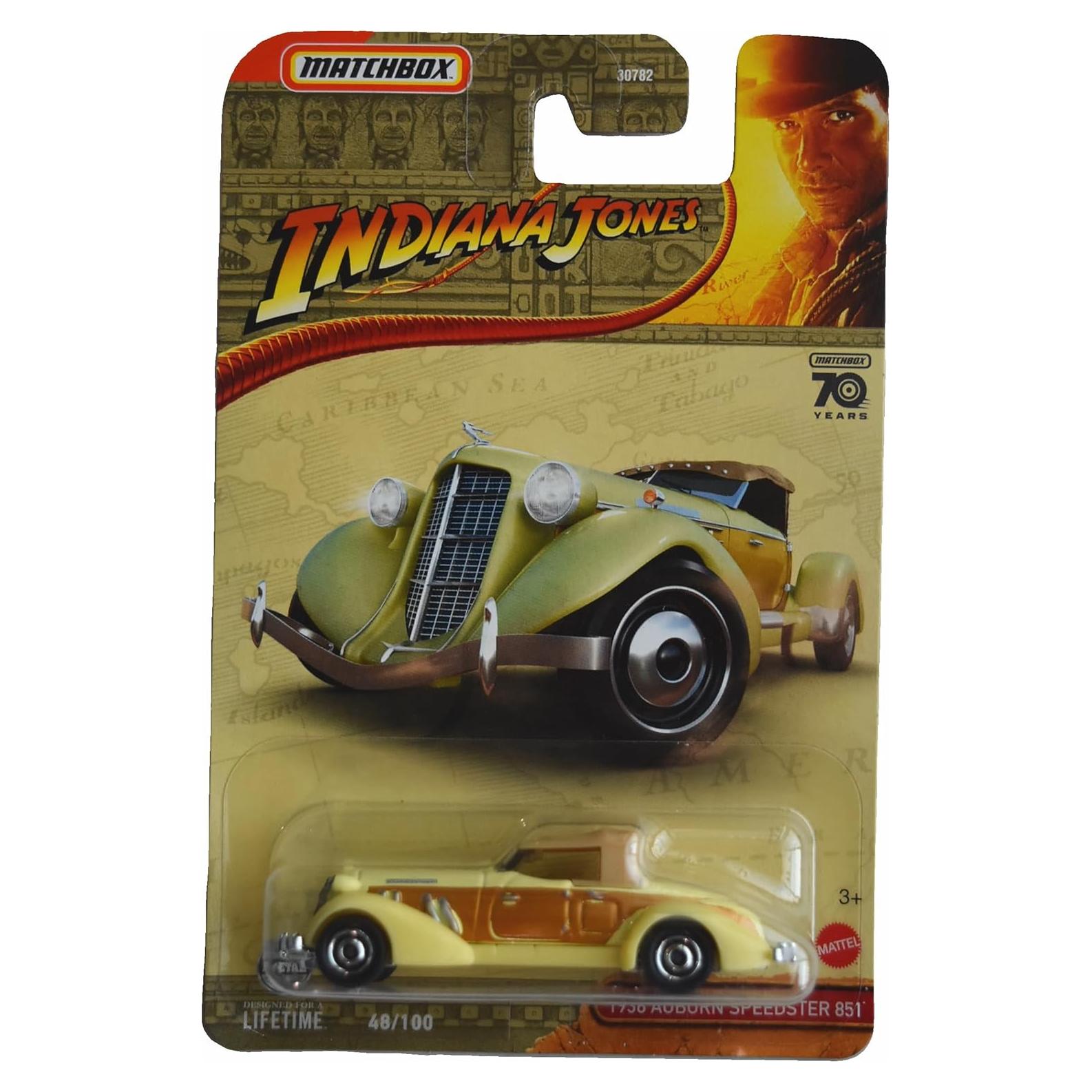 Auto de colección Matchbox 1936 Auburn Speedster 851