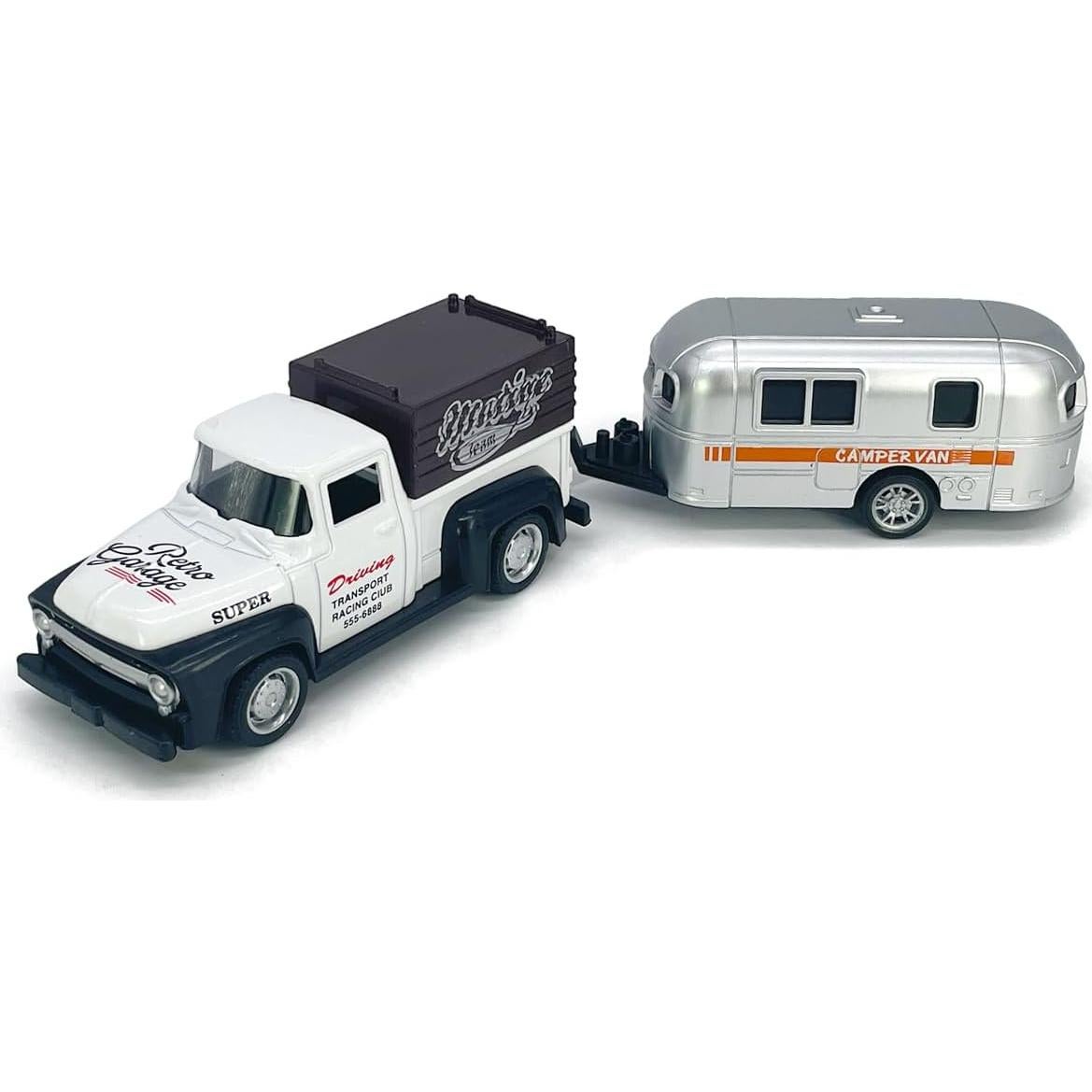 Remolque de Camioneta Vintage VIIGER Juguete Metal 10.4 cm