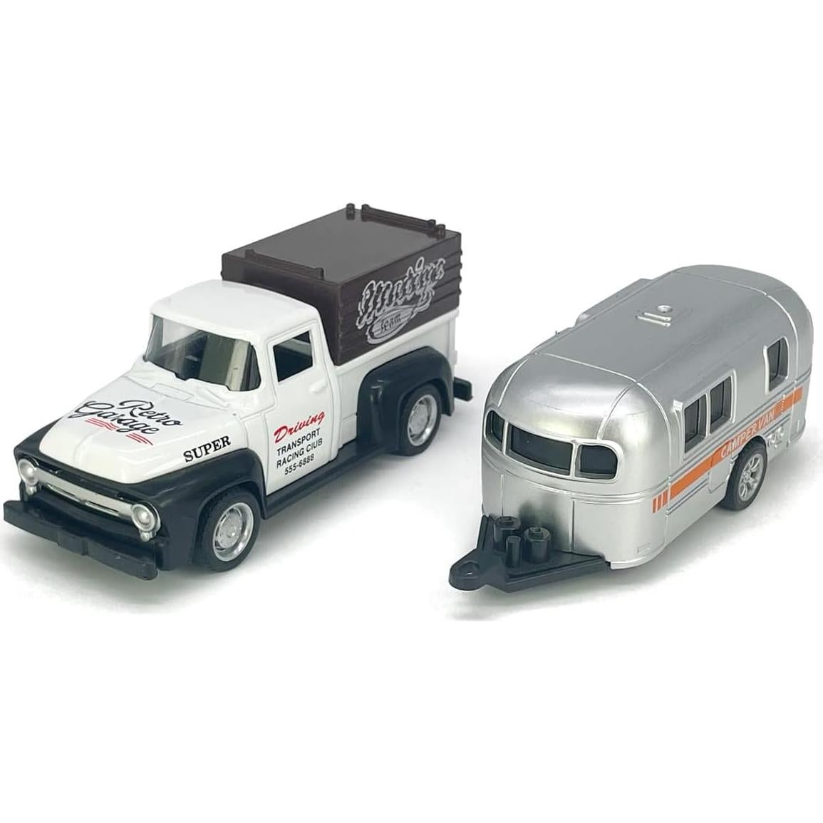 Remolque de Camioneta Vintage VIIGER Juguete Metal 10.4 cm