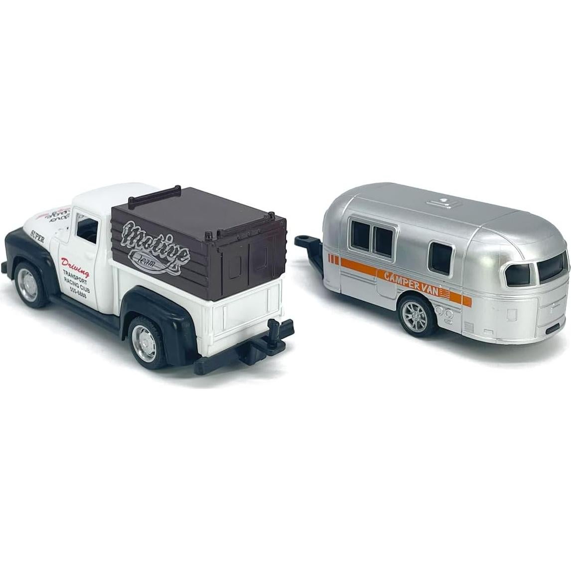 Remolque de Camioneta Vintage VIIGER Juguete Metal 10.4 cm