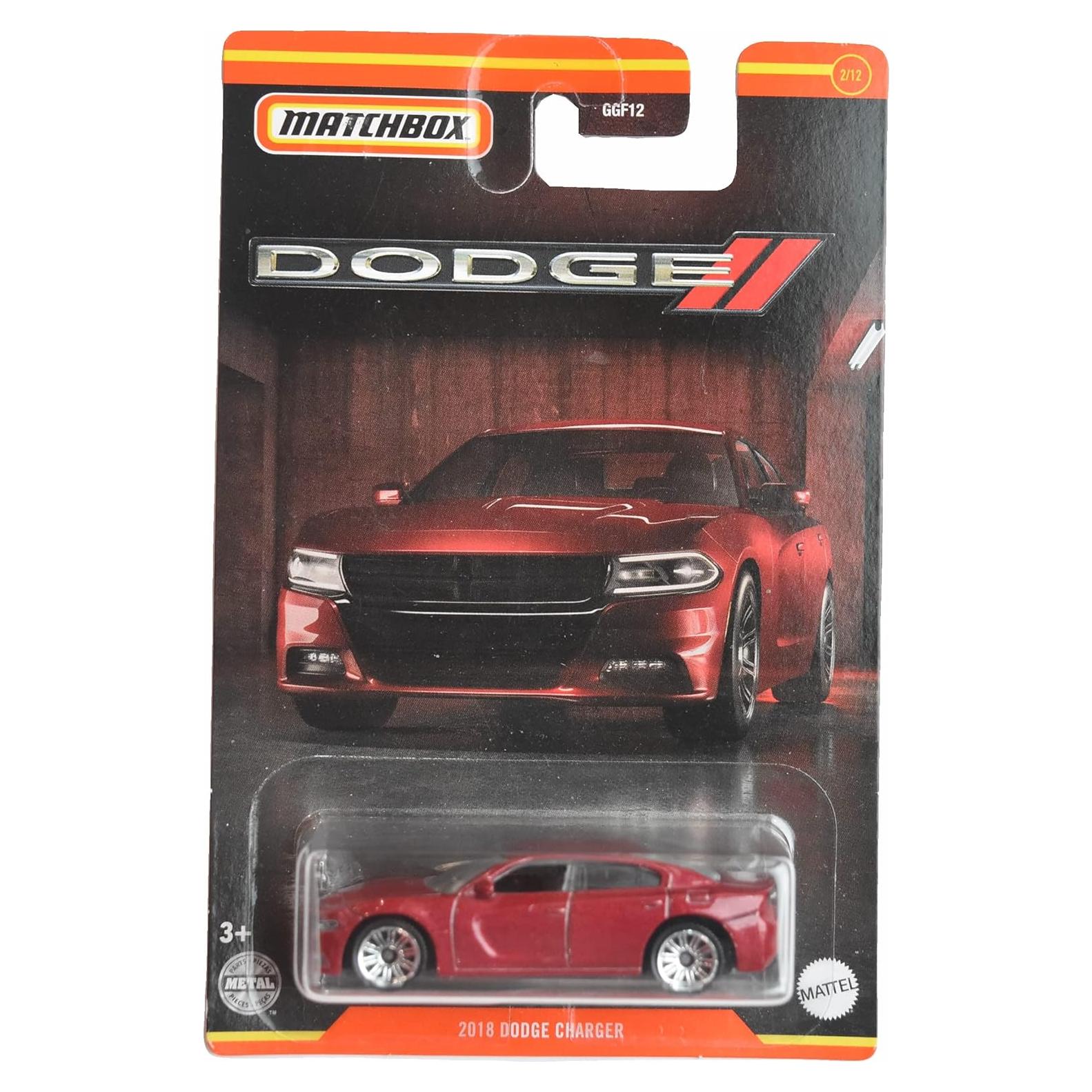 Matchbox Dodge Charger 2018 a Escala 1:64 Coleccionable