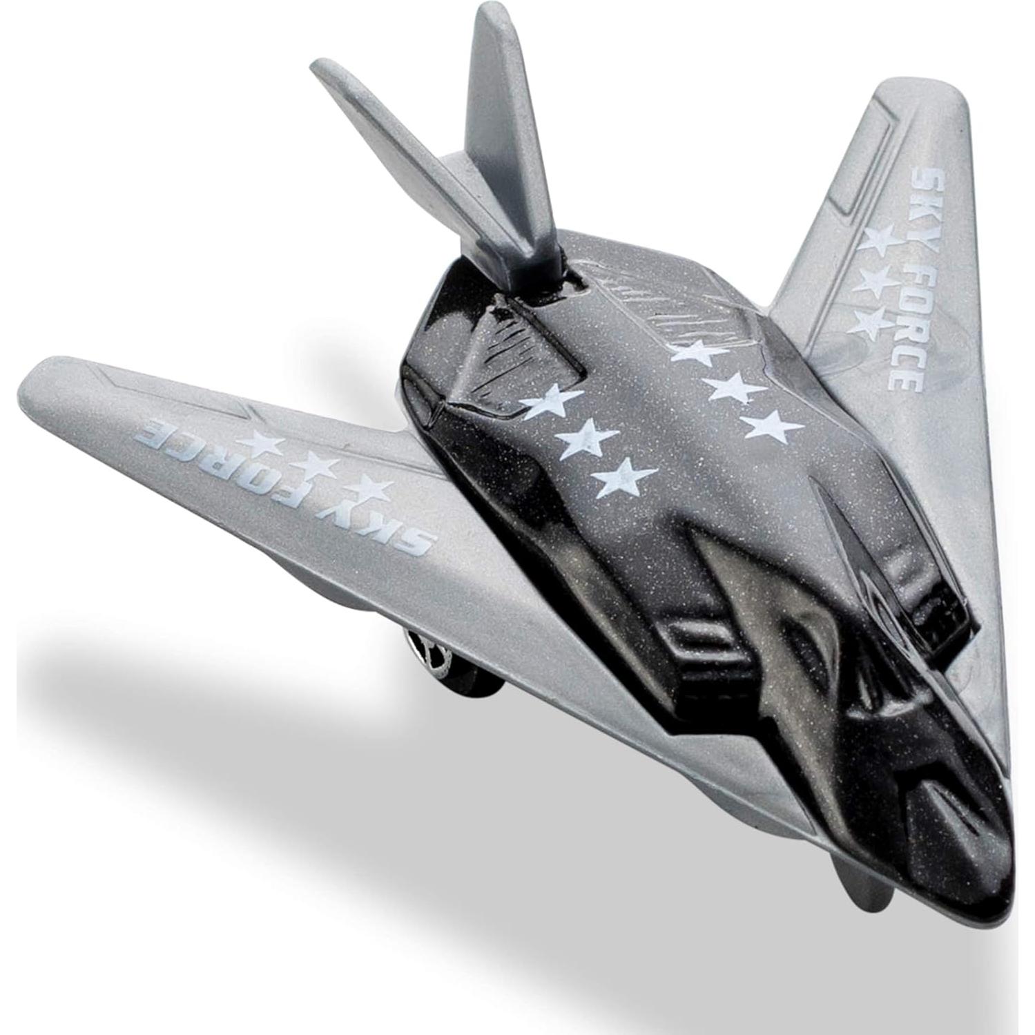 Paquete de 12 Juguetes de Avión Militares Bedwina - Diversos Estilos