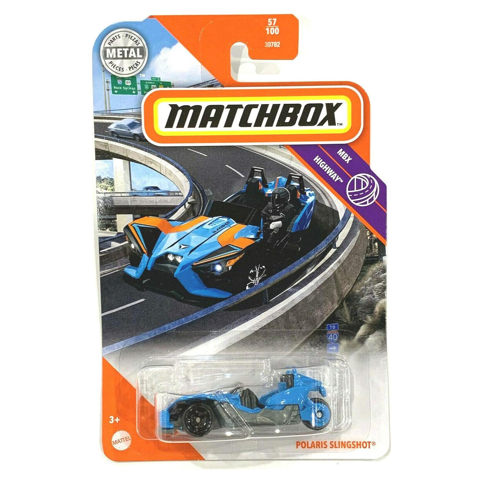 Vehículo de Juguete Matchbox Polaris SlingShot Azul