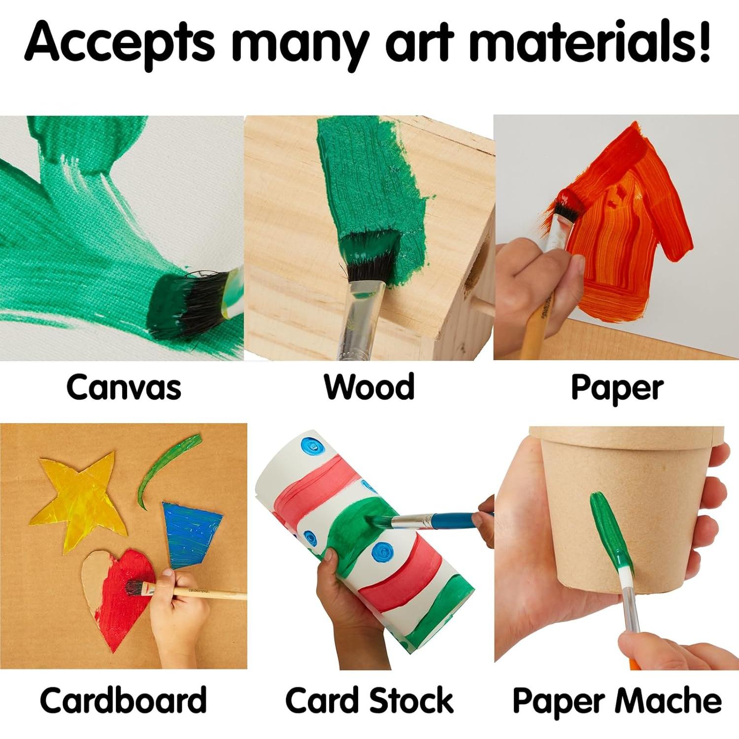 Pintura Tempera Lavable Colorations, Set 6 Colores 240ml