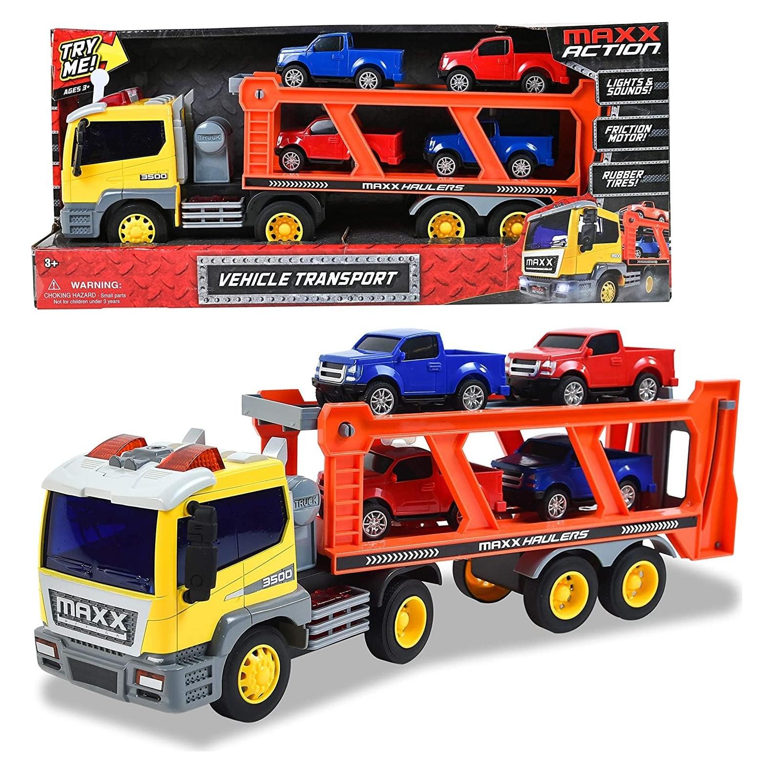 Transporte de Vehículos Sunny Days 6 Piezas con Sonidos