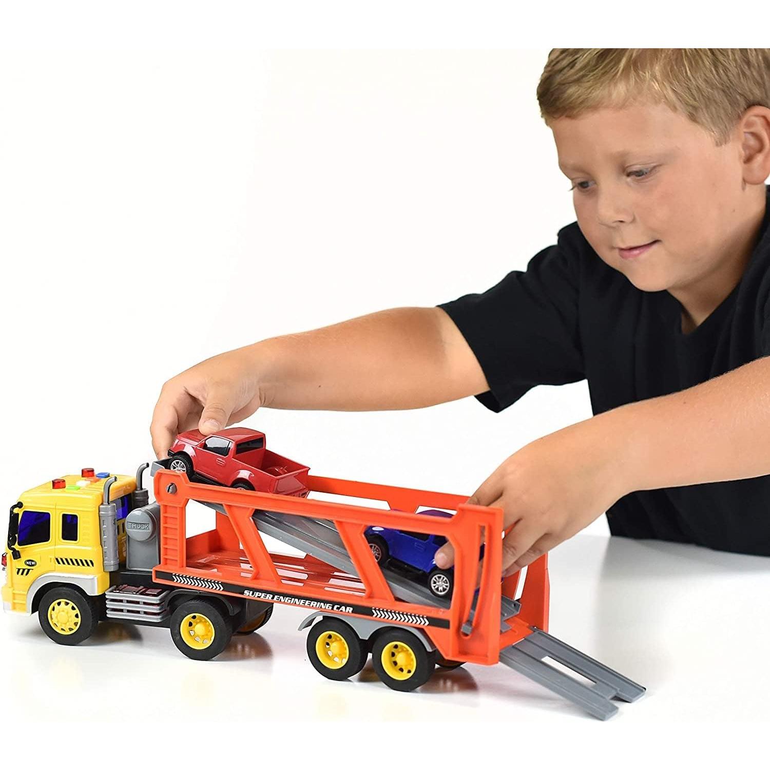 Transporte de Vehículos Sunny Days 6 Piezas con Sonidos