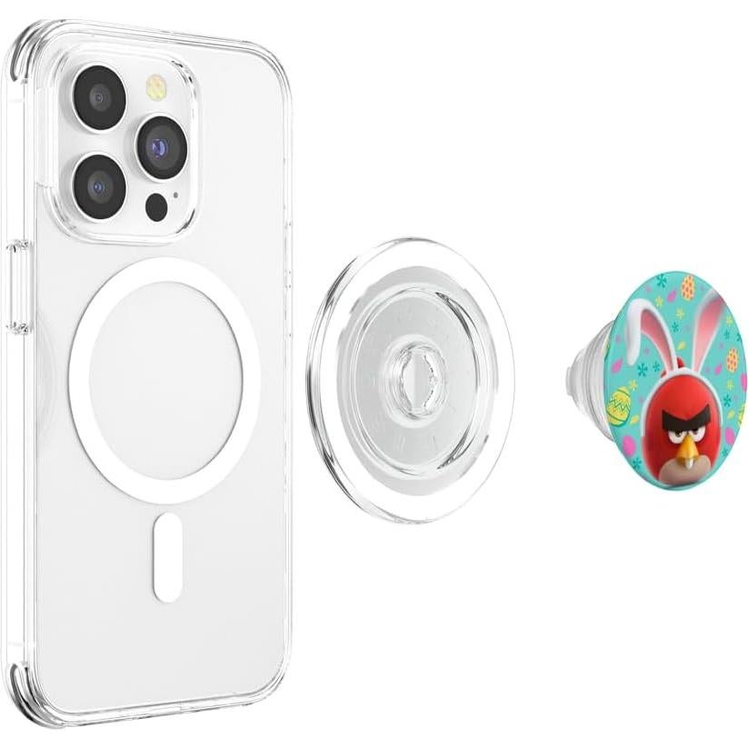 PopSocket Magnético Angry Birds Conejo Rojo para MagSafe