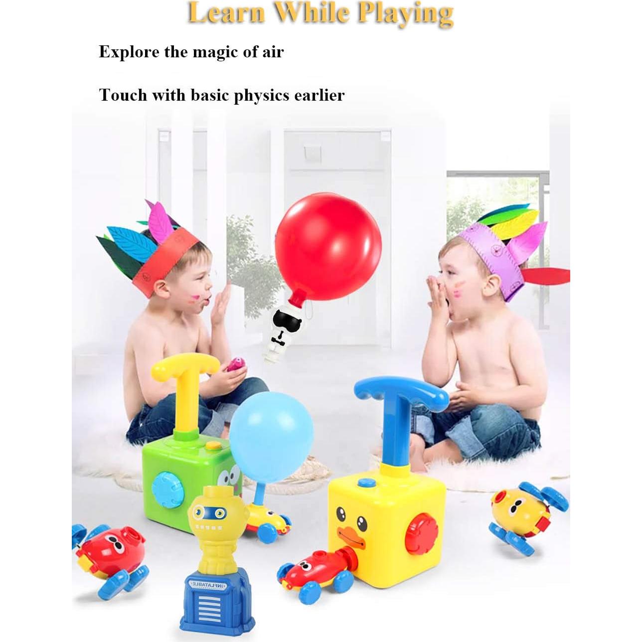 Juego de Lanzador de Globos NEXTAKE con Coche y Torre