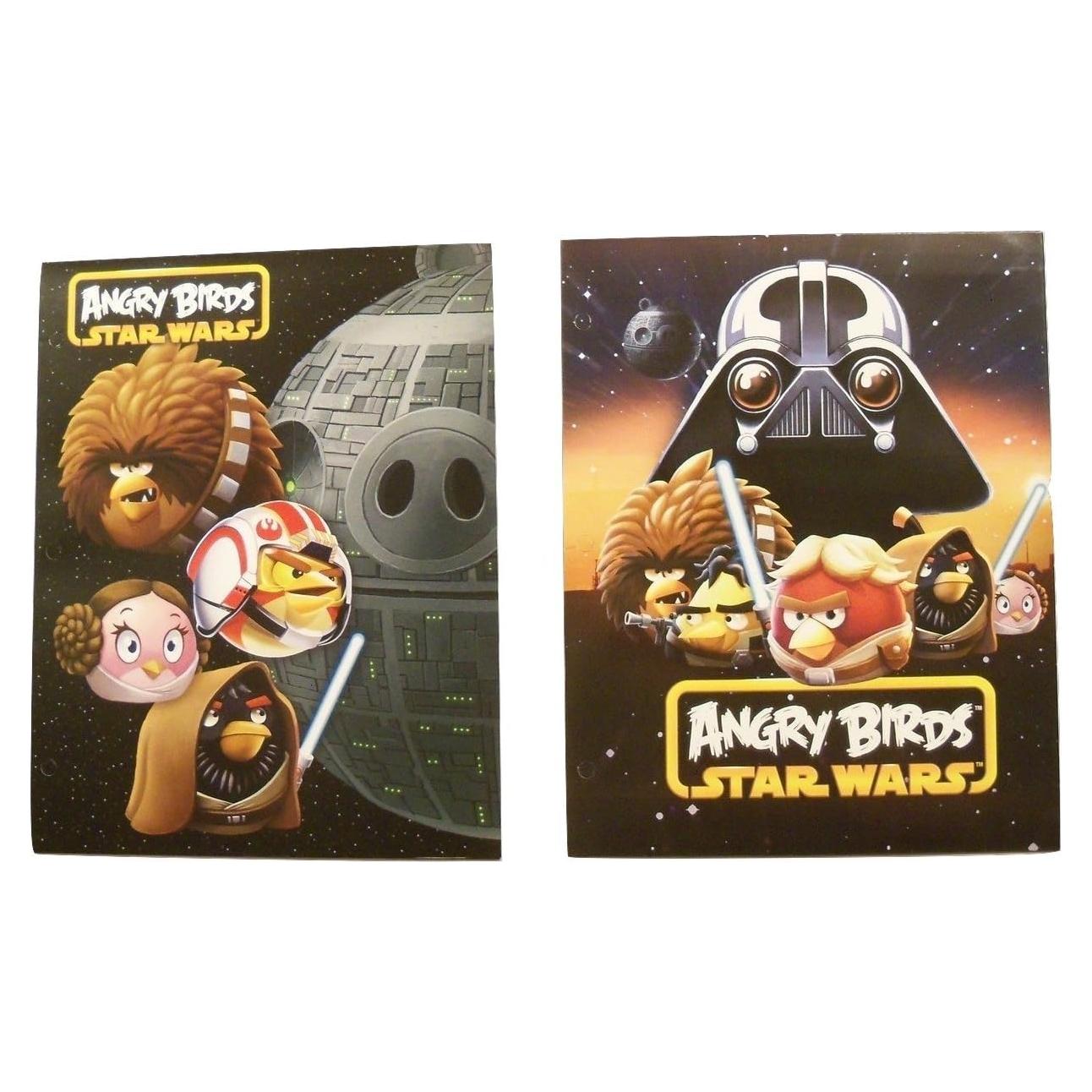 Conjunto de 2 Carpetas Angry Birds Star Wars - Medianas
