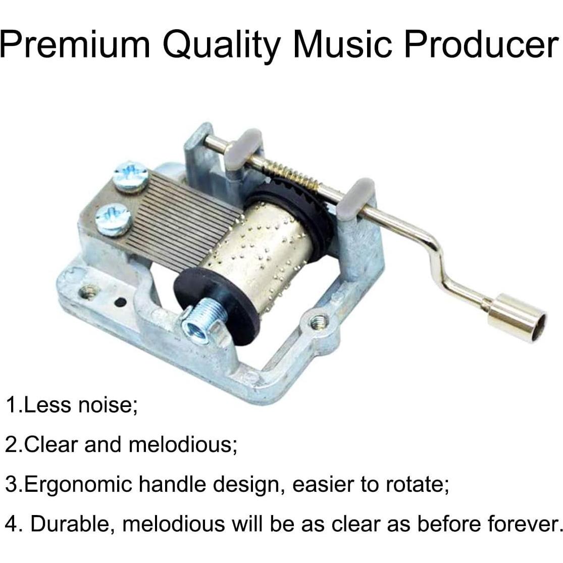 Caja de Música de Madera Ukebobo - Melodía Eres mi Rayo de Sol