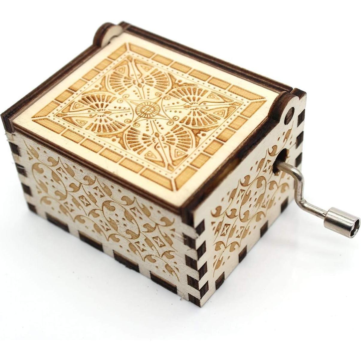 Caja de Música de Madera Ukebobo - Melodía Eres mi Rayo de Sol