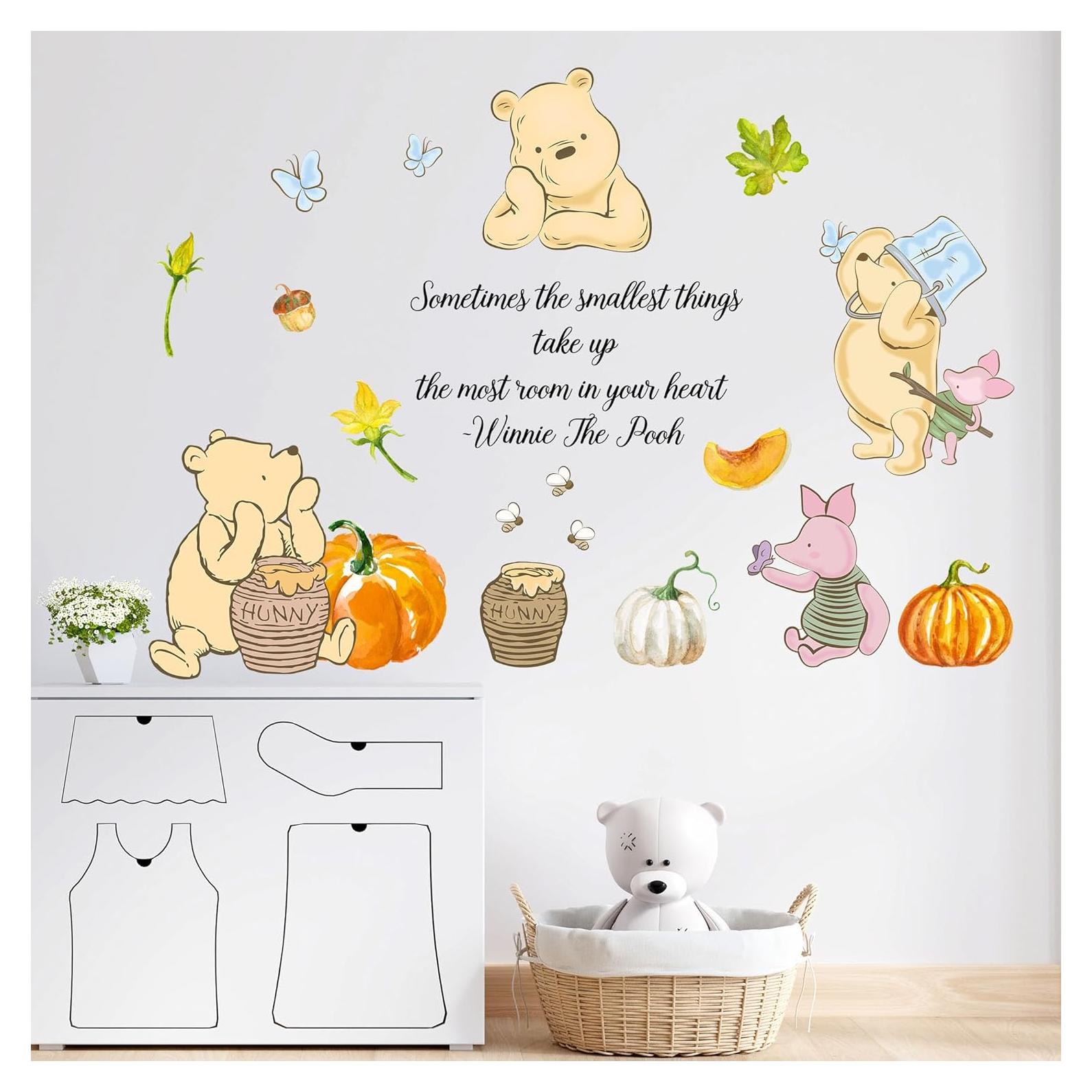 Pegatinas de Pared Winnie para Niños - 40x114 cm - Xendelow