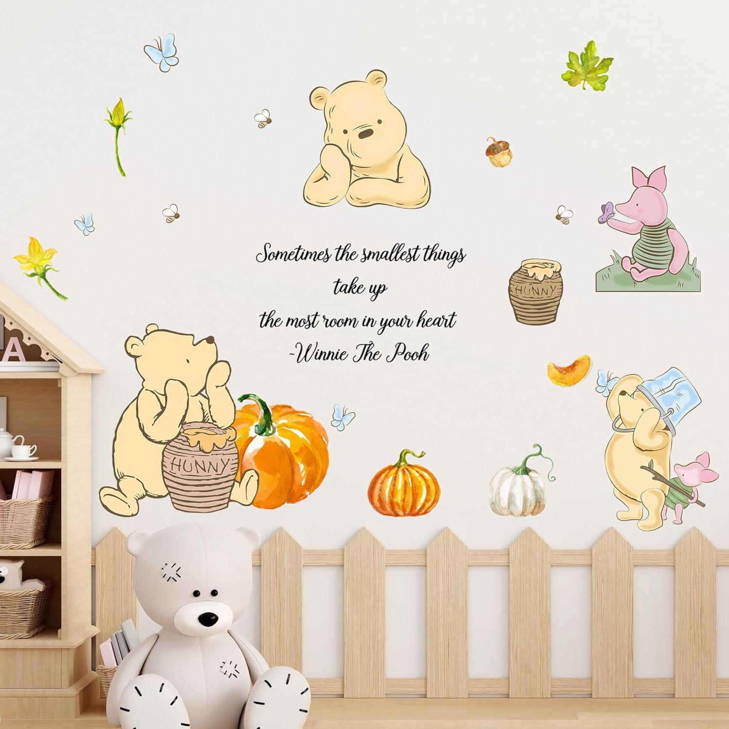 Pegatinas de Pared Winnie para Niños - 40x114 cm - Xendelow