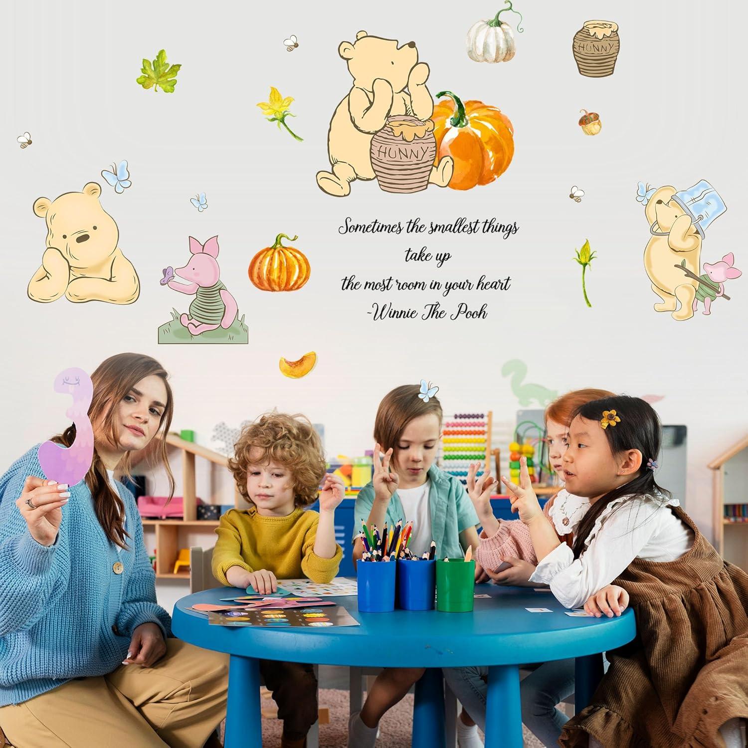 Pegatinas de Pared Winnie para Niños - 40x114 cm - Xendelow