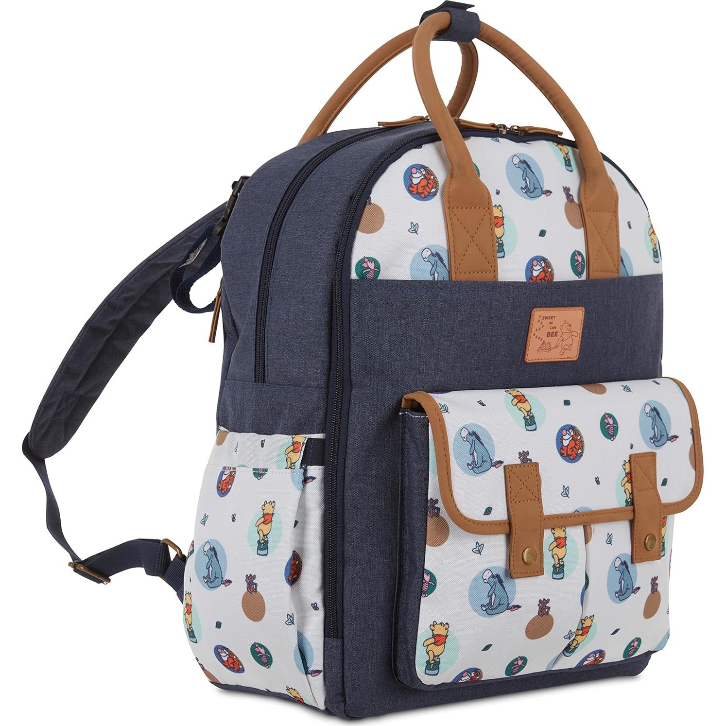 Mochila Bolsa de Pañales Disney Winnie The Pooh 40.6 cm