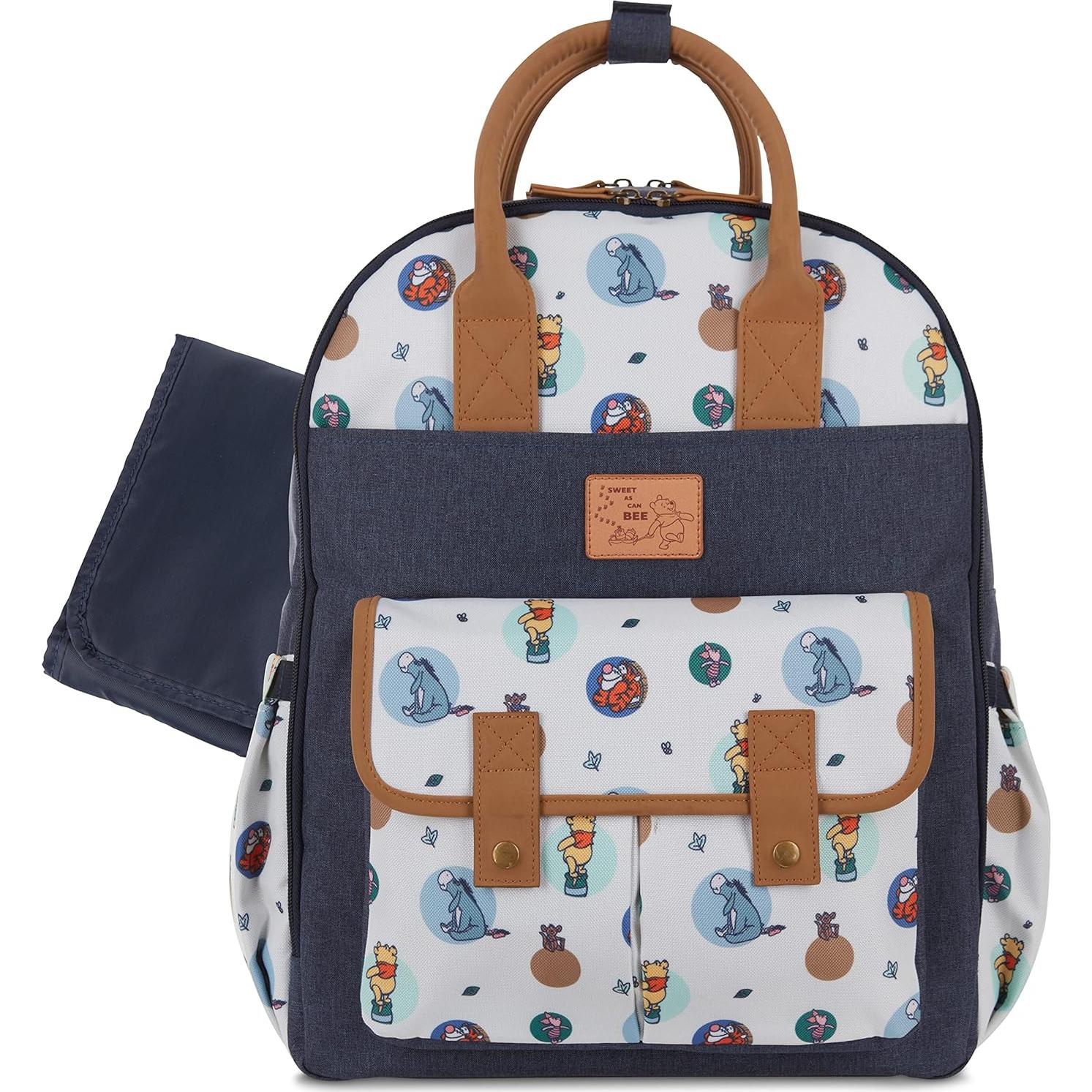 Mochila Bolsa de Pañales Disney Winnie The Pooh 40.6 cm