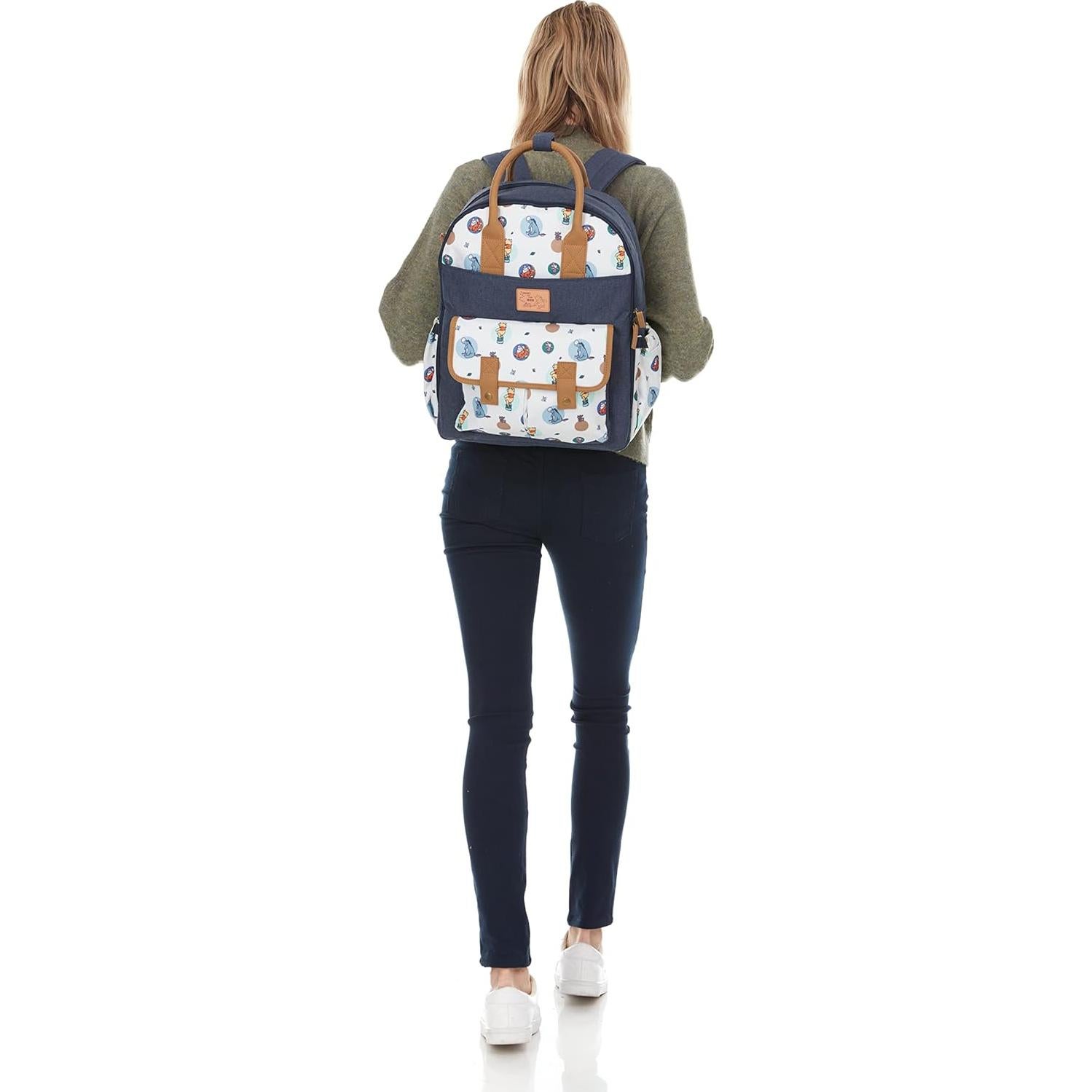 Mochila Bolsa de Pañales Disney Winnie The Pooh 40.6 cm