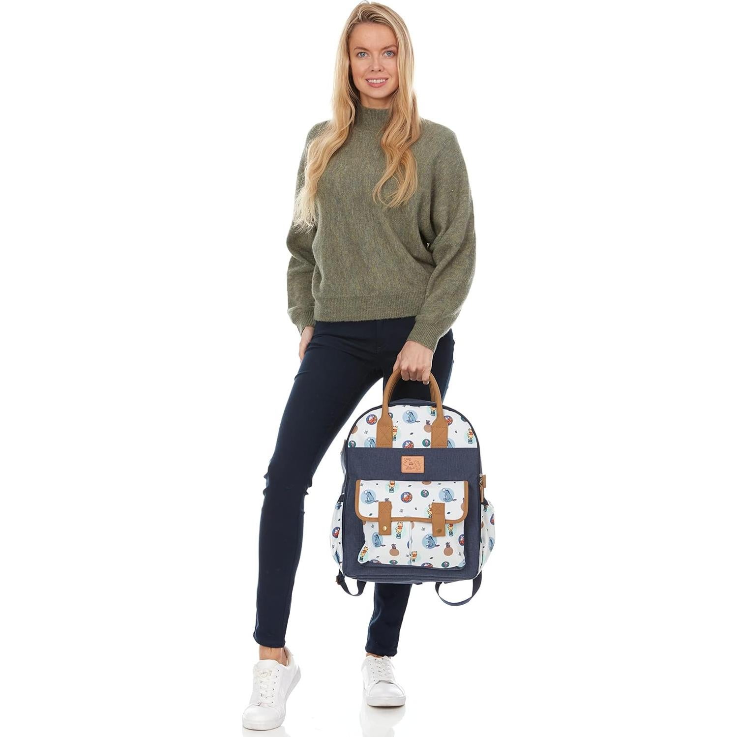 Mochila Bolsa de Pañales Disney Winnie The Pooh 40.6 cm