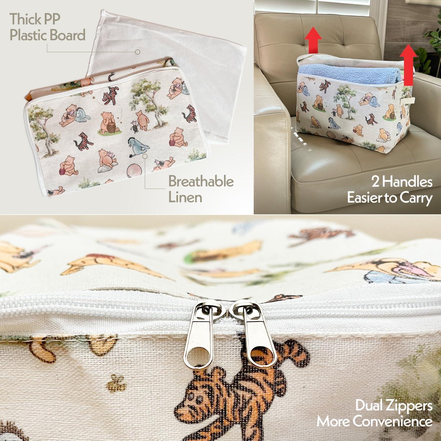 Cesta de Almacenamiento Winnie Pooh Sweet Baby 40x25x28 cm