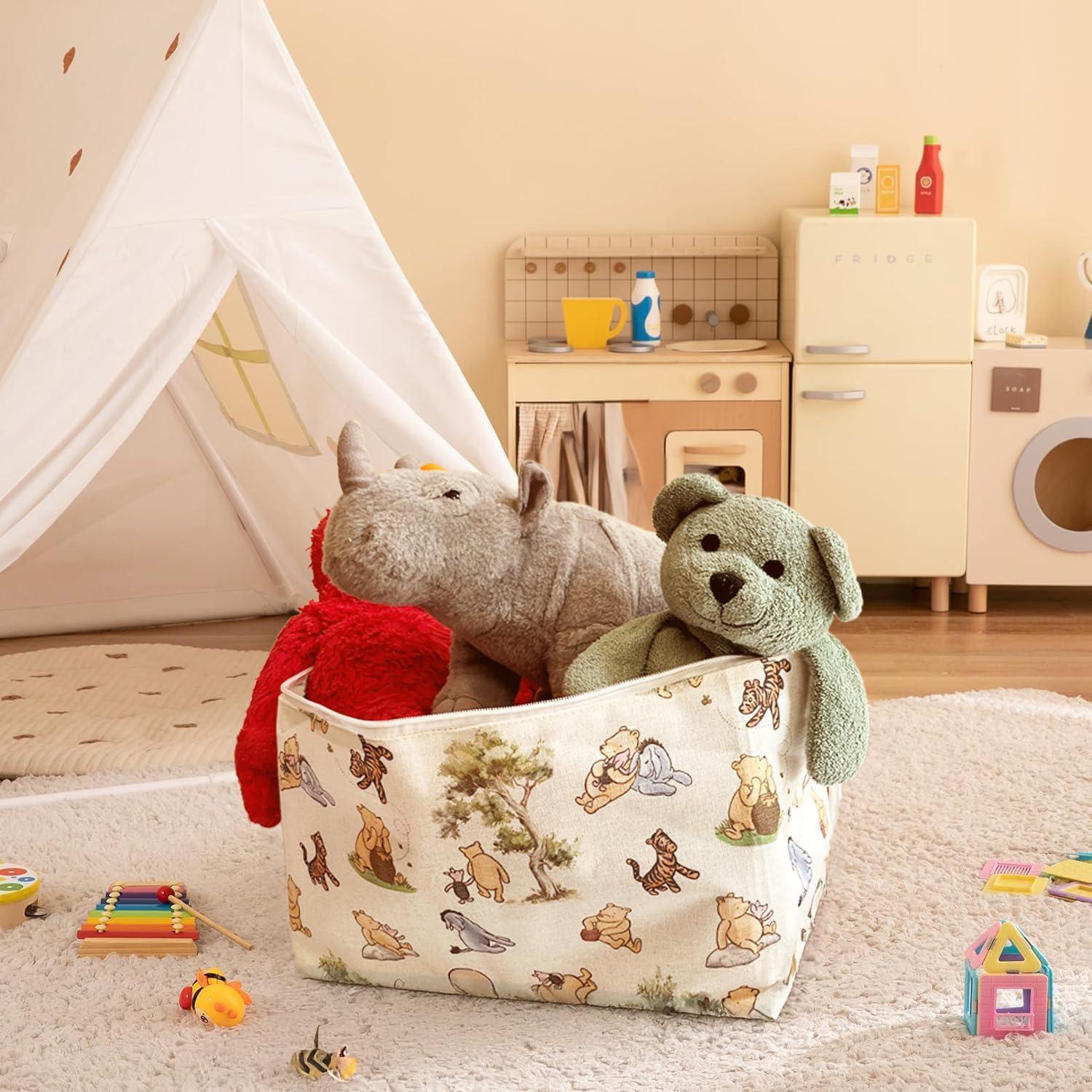 Cesta de Almacenamiento Winnie Pooh Sweet Baby 40x25x28 cm