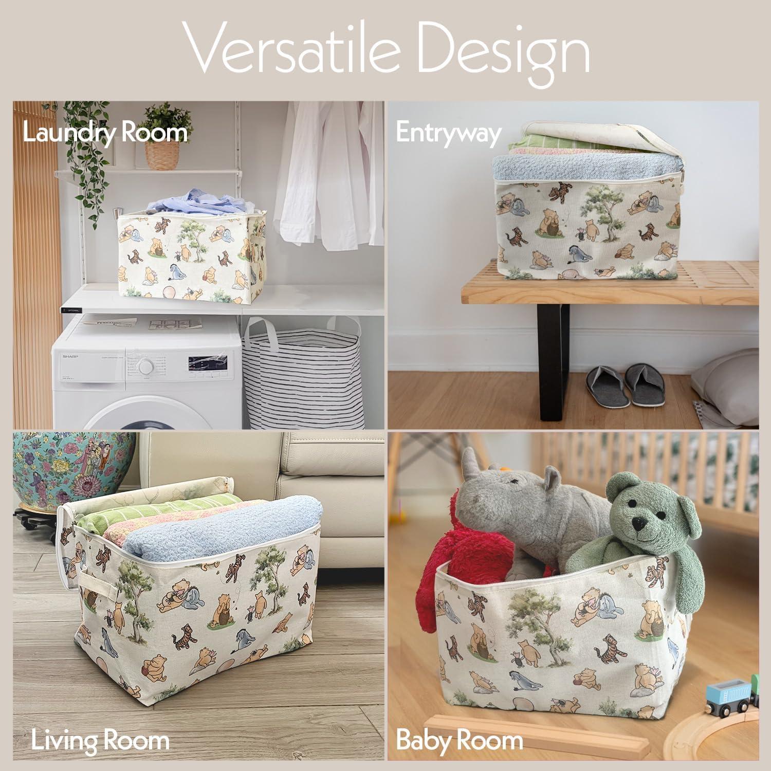 Cesta de Almacenamiento Winnie Pooh Sweet Baby 40x25x28 cm