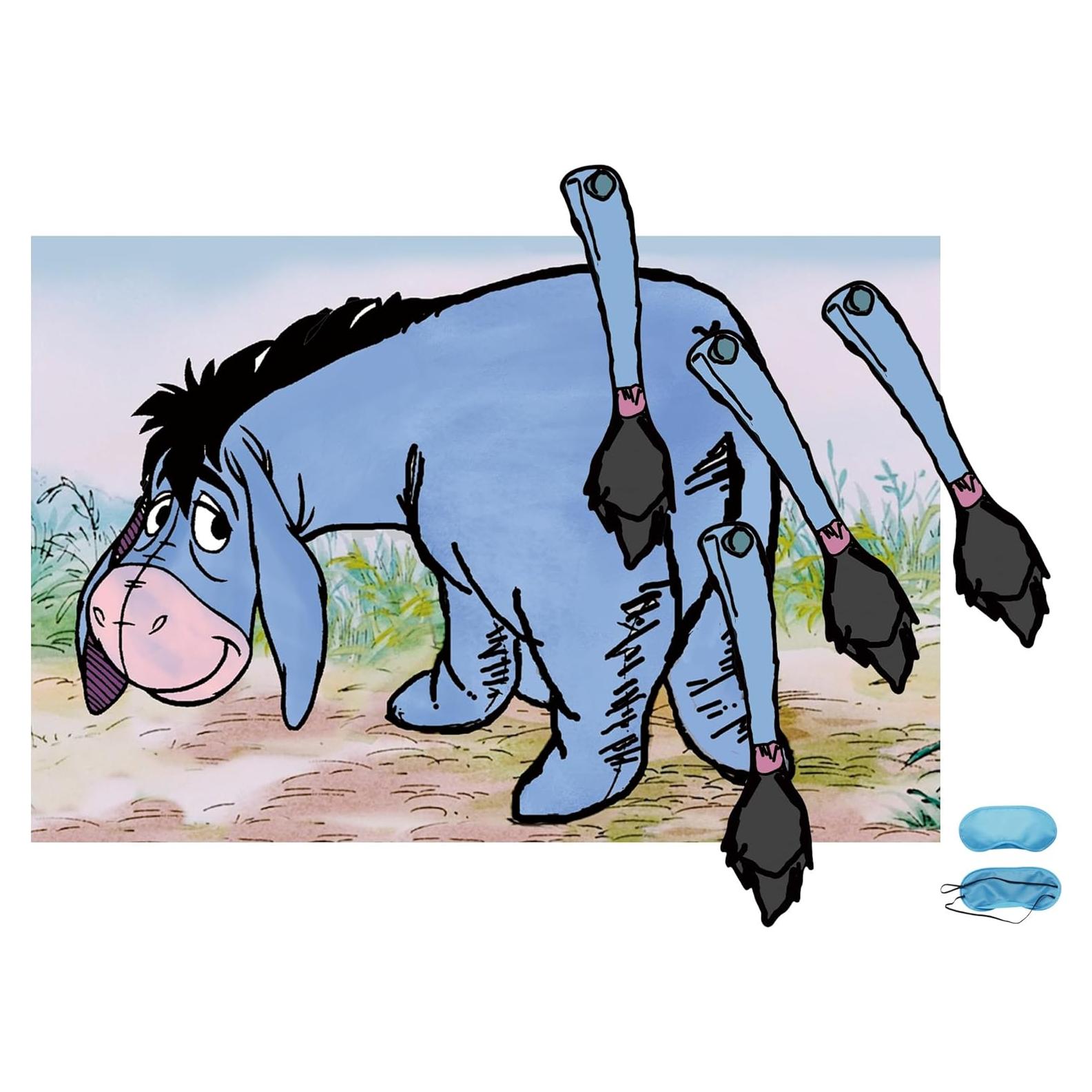 Juego de Fiesta Winnie Pooh Pin the Tail para 20 Invitados