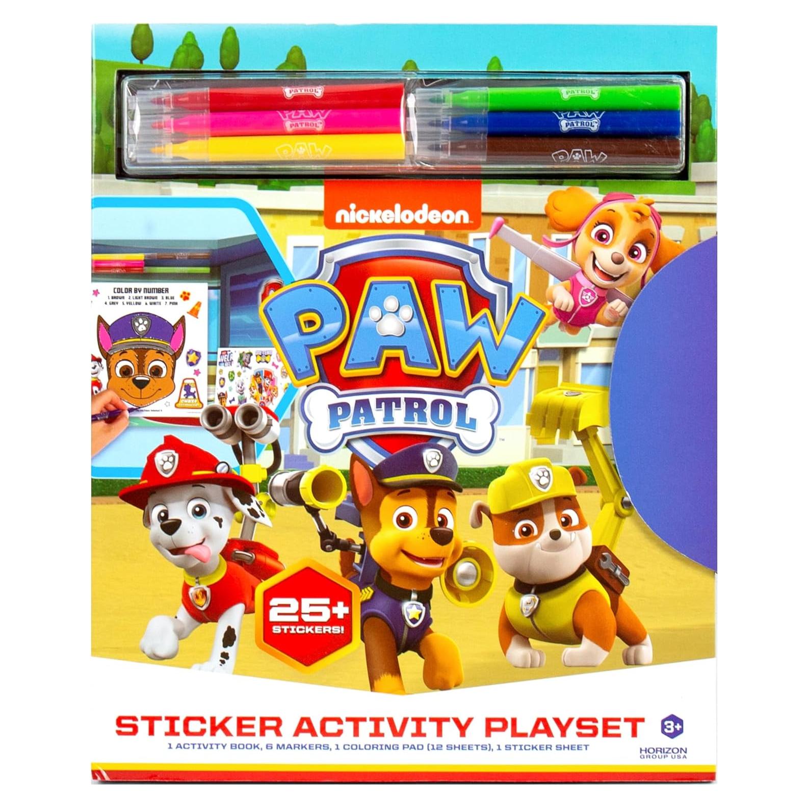 Juego de Actividades Paw Patrol Bluey con Stickers Reutilizables