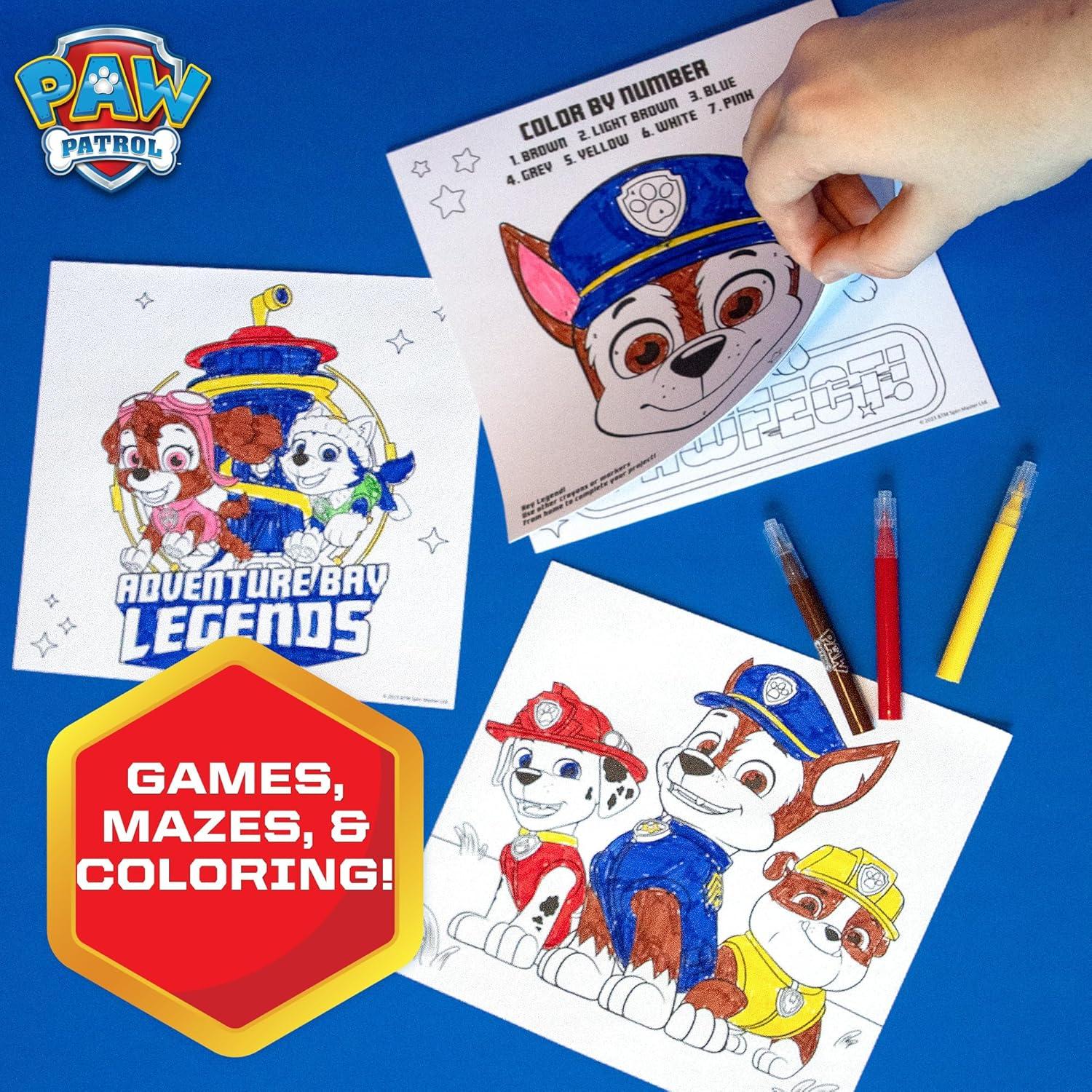 Juego de Actividades Paw Patrol Bluey con Stickers Reutilizables