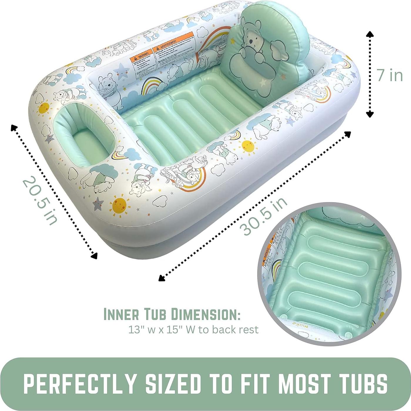 Bañera Inflable para Bebés Disney Winnie the Pooh 100% Plástico