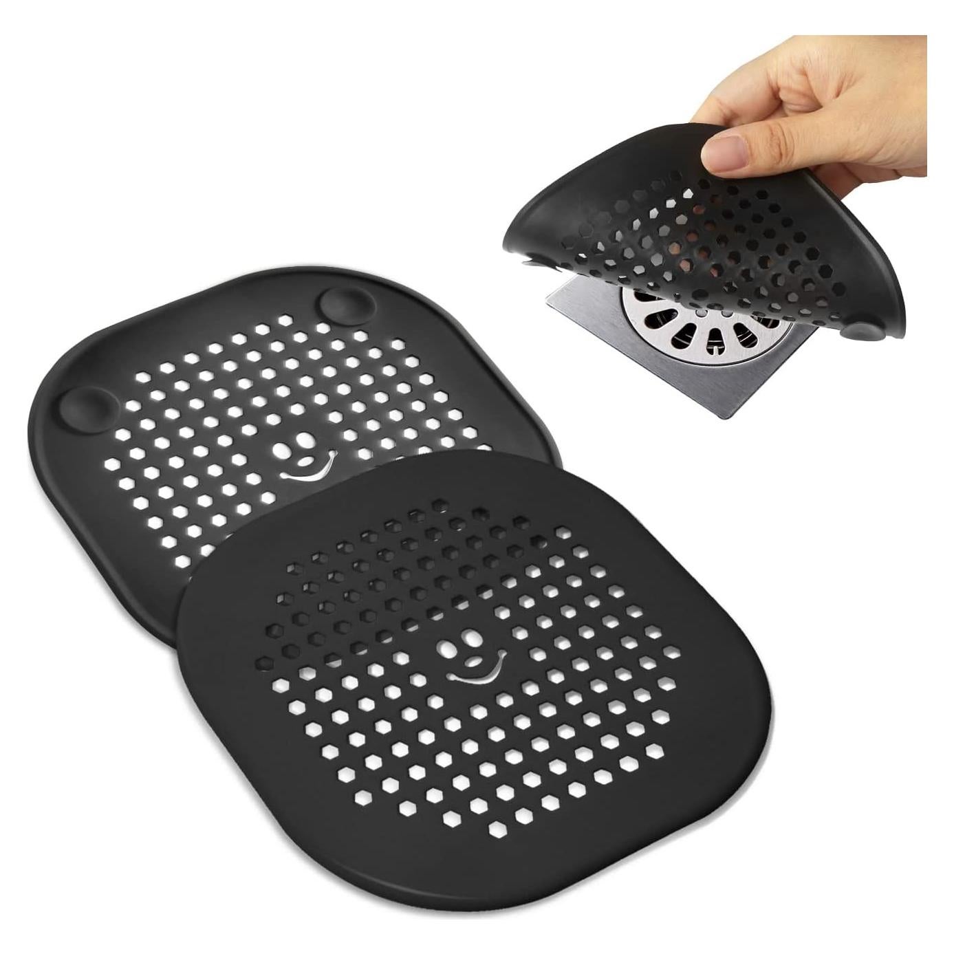 Pack 2 Filtros de Drenaje Couidl Silicona Antibloqueo