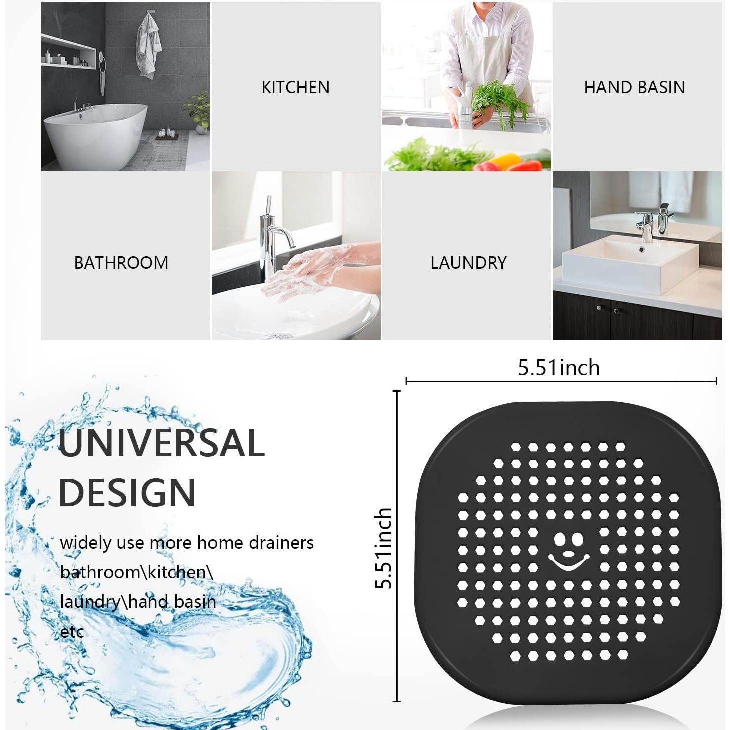 Pack 2 Filtros de Drenaje Couidl Silicona Antibloqueo