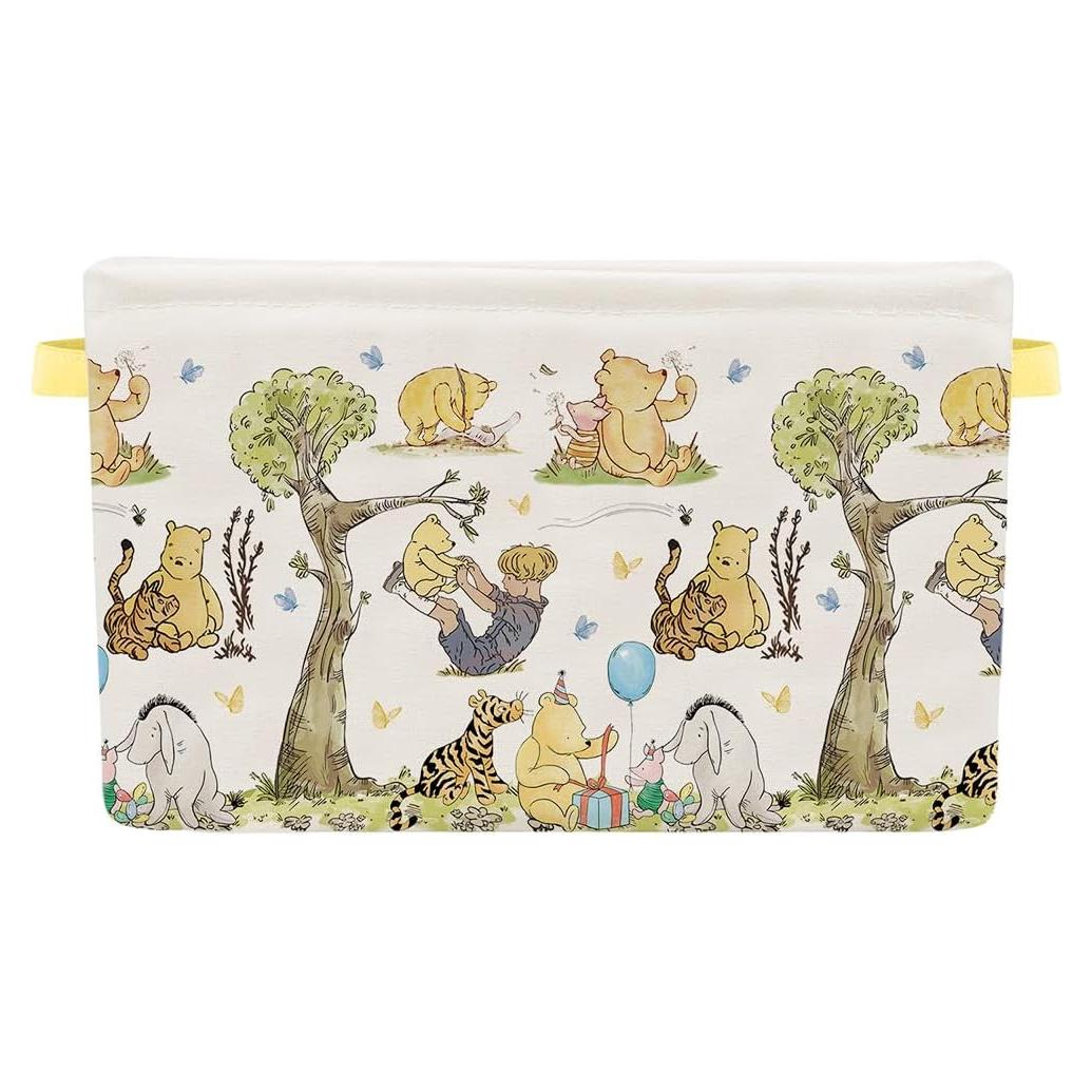 Cesta de Almacenamiento Winnie Nursery E.Tnal Plegable 38x26x23cm