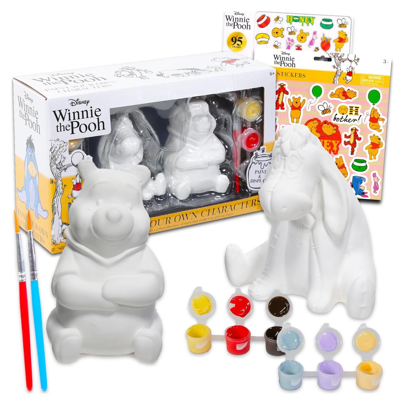 Set de Pintura DIY Winnie The Pooh - 2 Figuras Cerámicas