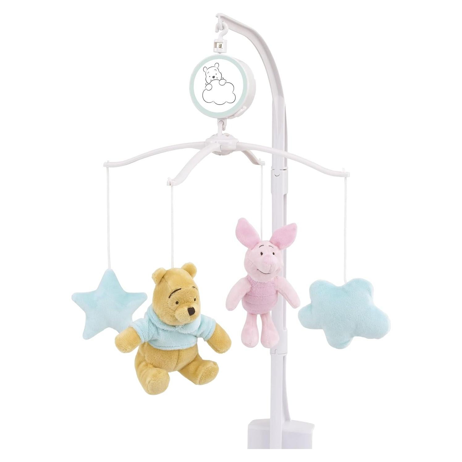 Móvil Musical Disney Winnie the Pooh con Peluche 30.5x22.9cm