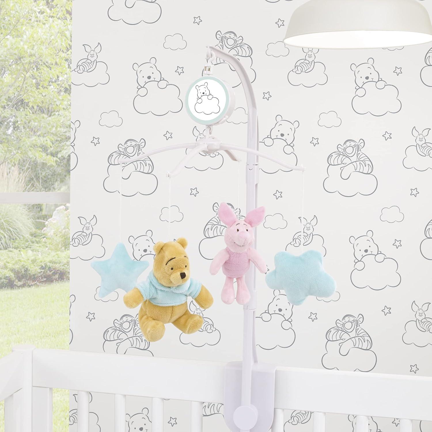 Móvil Musical Disney Winnie the Pooh con Peluche 30.5x22.9cm