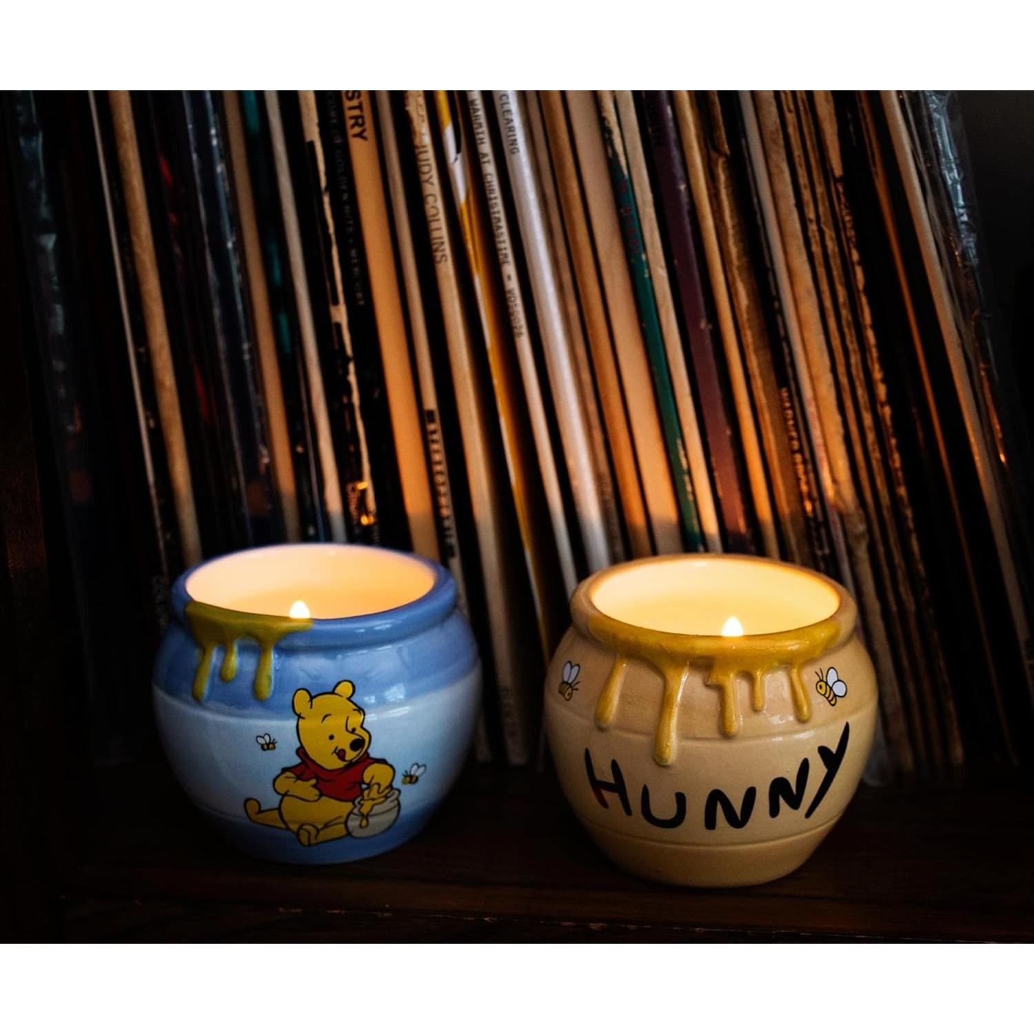 Set de 2 Mini Vasos Cerámicos Winnie the Pooh 89ml Azul