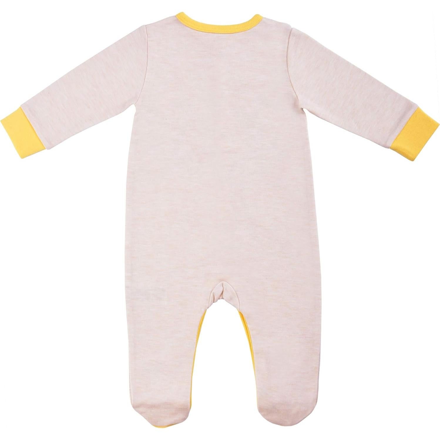 Conjunto Mono Manga Larga y Sombrero Bebé Disney Winnie Pooh