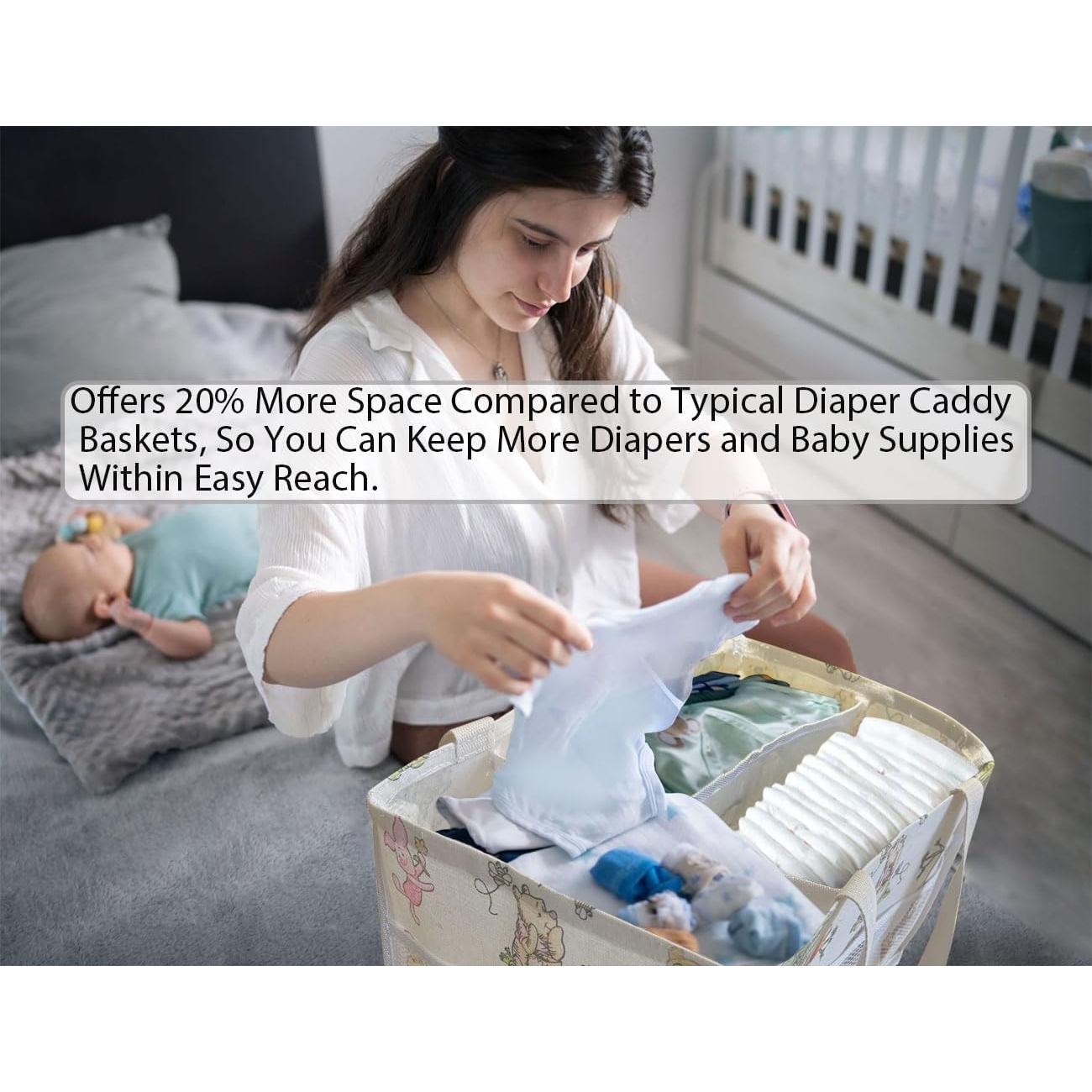 Organizador de Pañales FresherAcc Extra Grande Blanco - Plegable