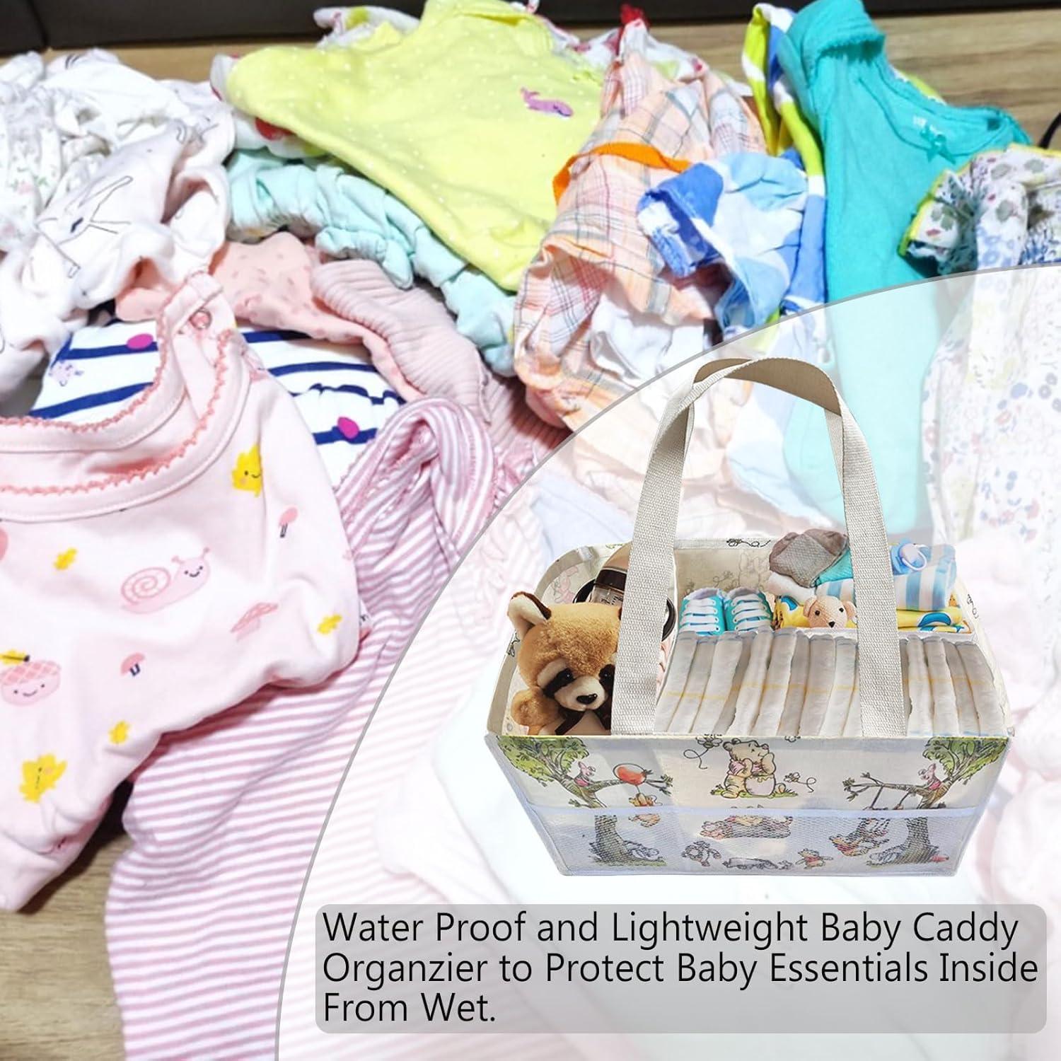 Organizador de Pañales FresherAcc Extra Grande Blanco - Plegable