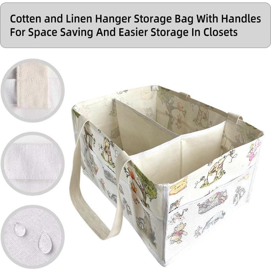 Organizador de Pañales FresherAcc Extra Grande Blanco - Plegable