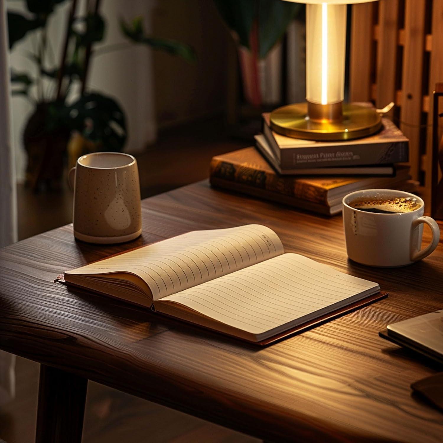 Cuaderno de Cuero JOHSBYD Pooh Bear 200 Páginas Marrón